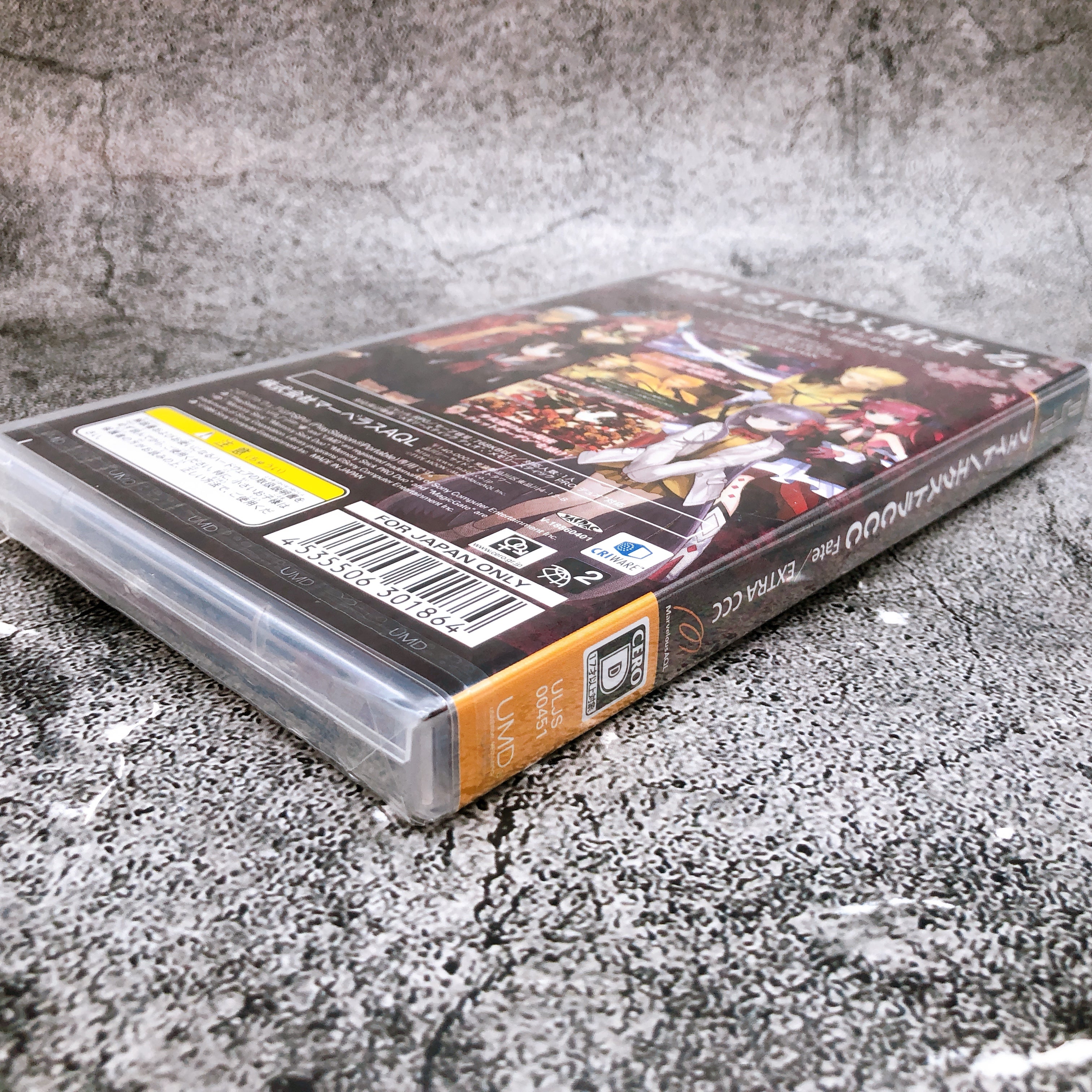 PSP Fate Extra CCC Marvelous Japan Game PlayStation Portable Sealed New