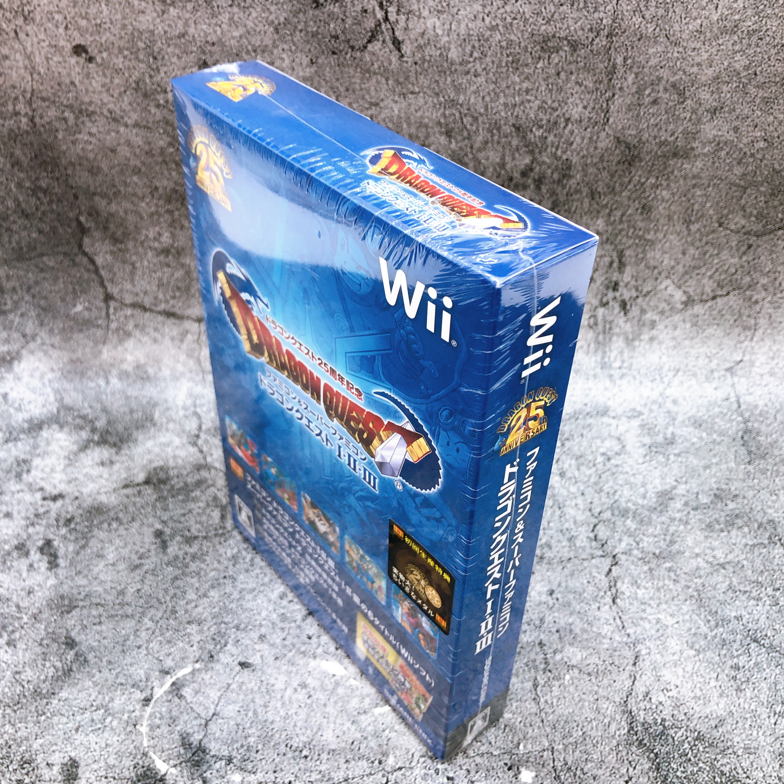 Nintendo Wii U Dragon Quest 25th Anniv. I II III First Limited Game Sealed New