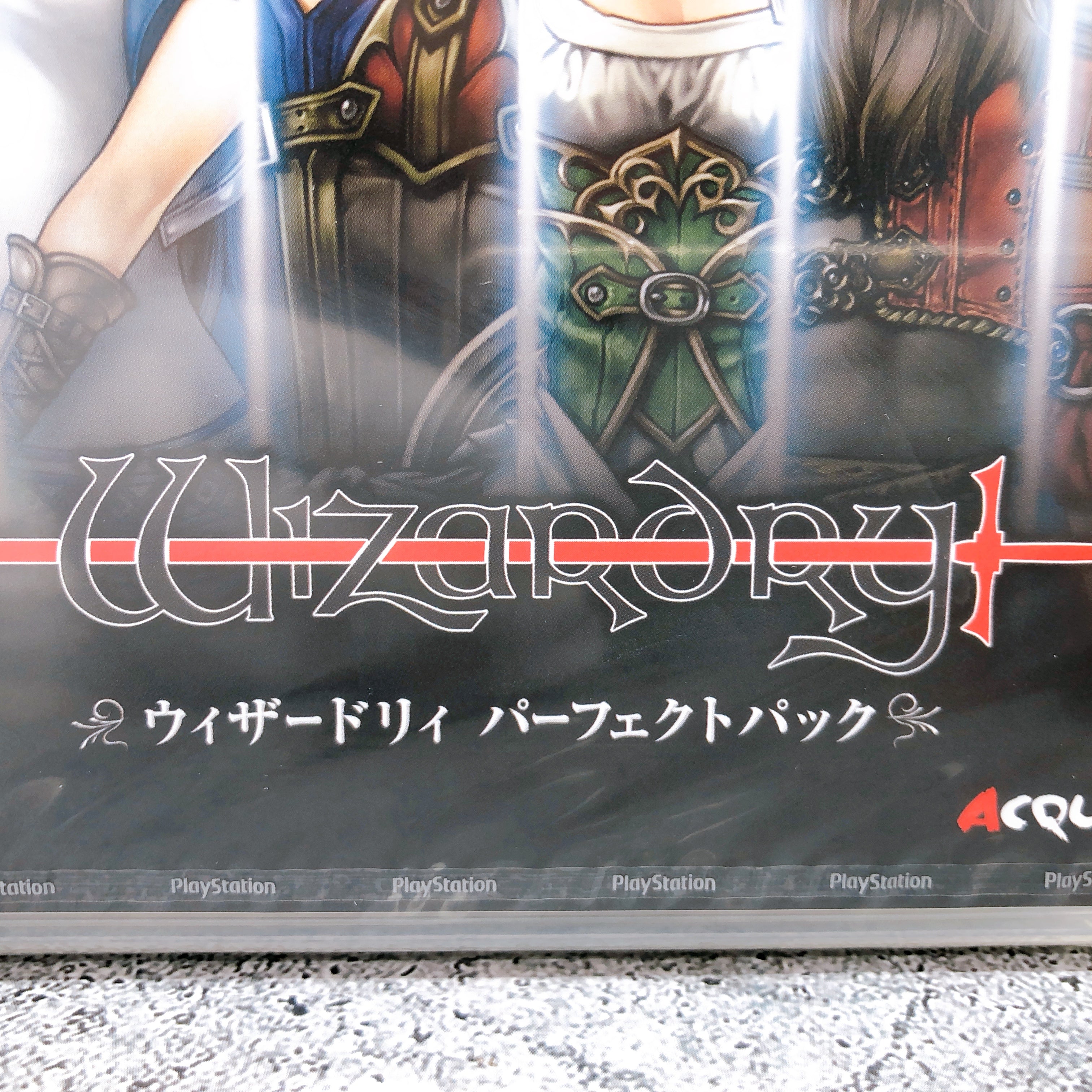 Playstation 3 Wizardry Perfect Pack PS3 Acquire Sony Japan Game Sealed New
