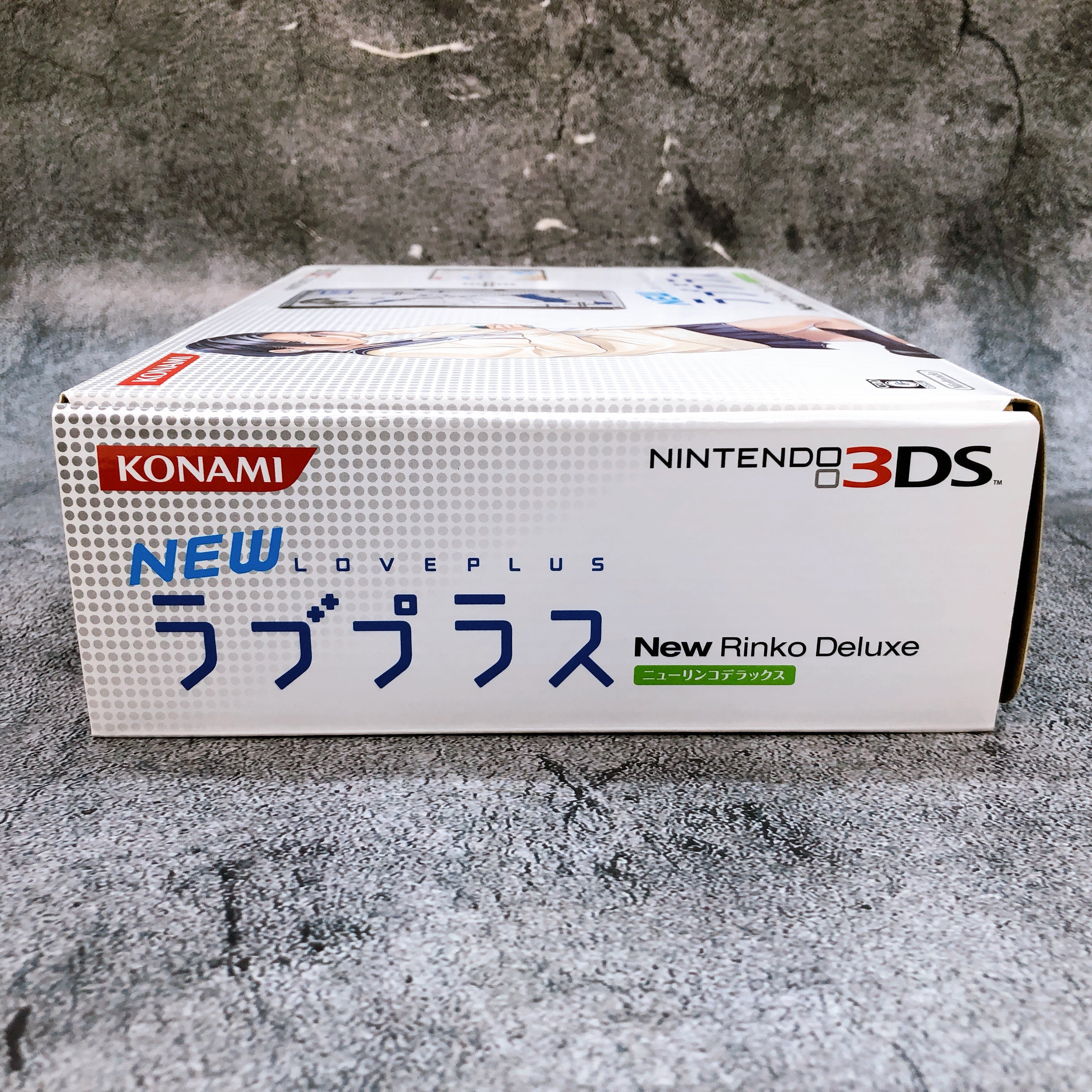 Nintendo 3DS NEW Love Plus New Rinko Deluxe Konami Limited Console + Game