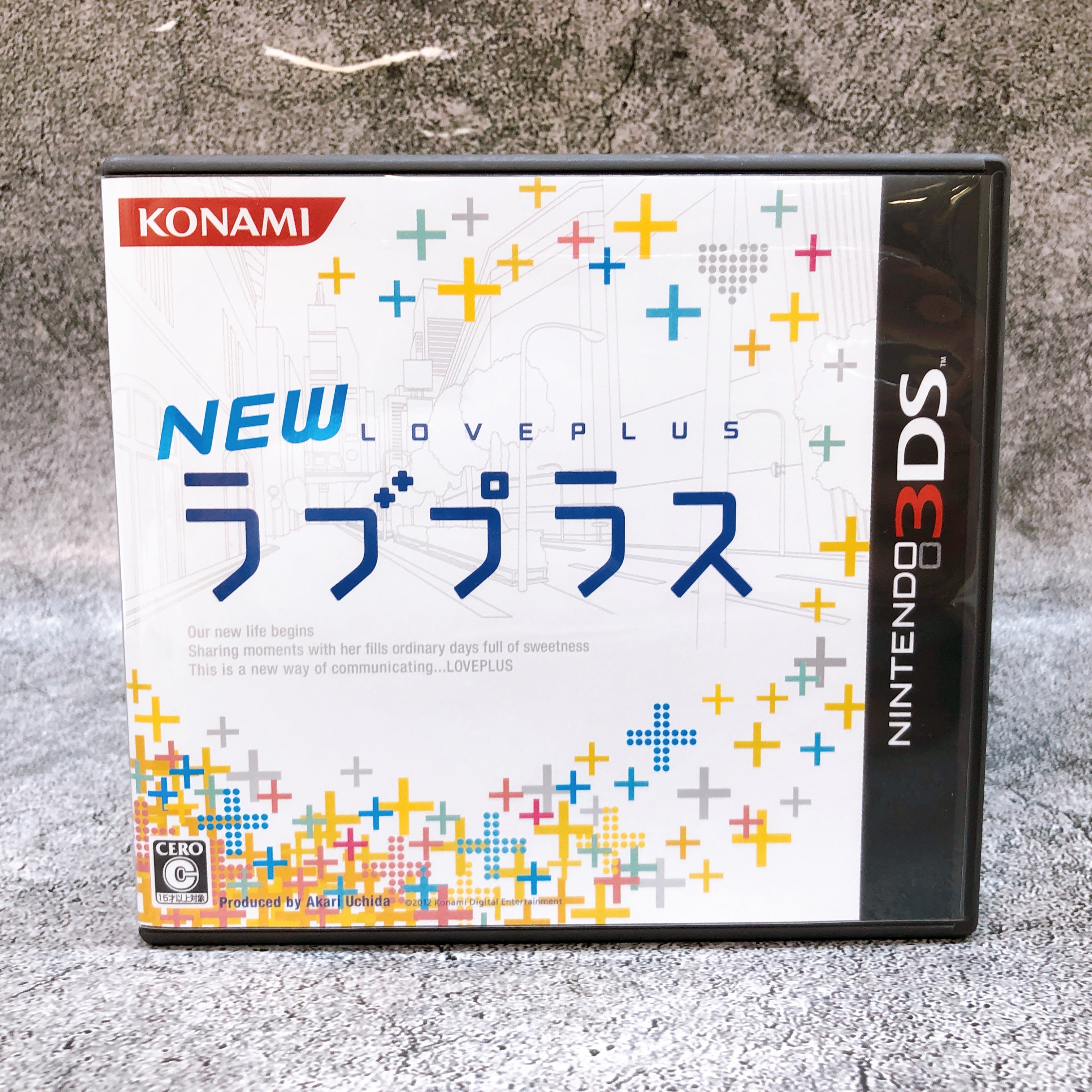 Nintendo 3DS NEW Love Plus New Nene Deluxe Konami Limited Console + Game