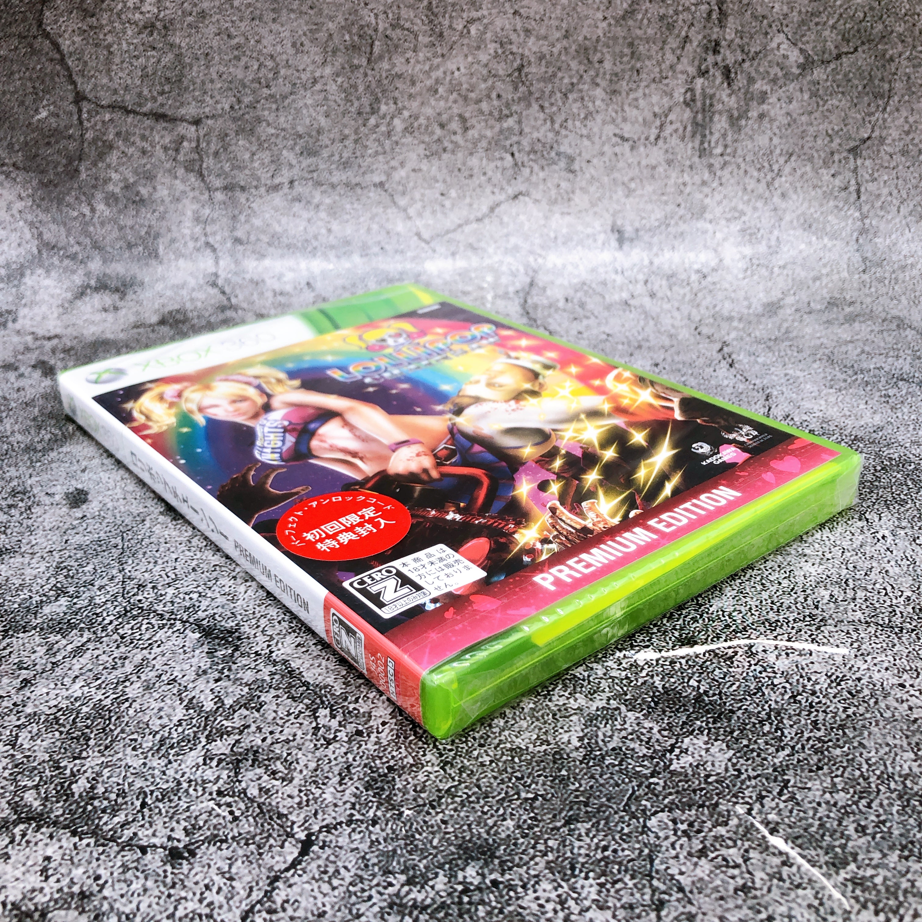 Xbox 360 Lollipop Chainsaw Premium Edition KADOKAWA Japan Game Sealed New