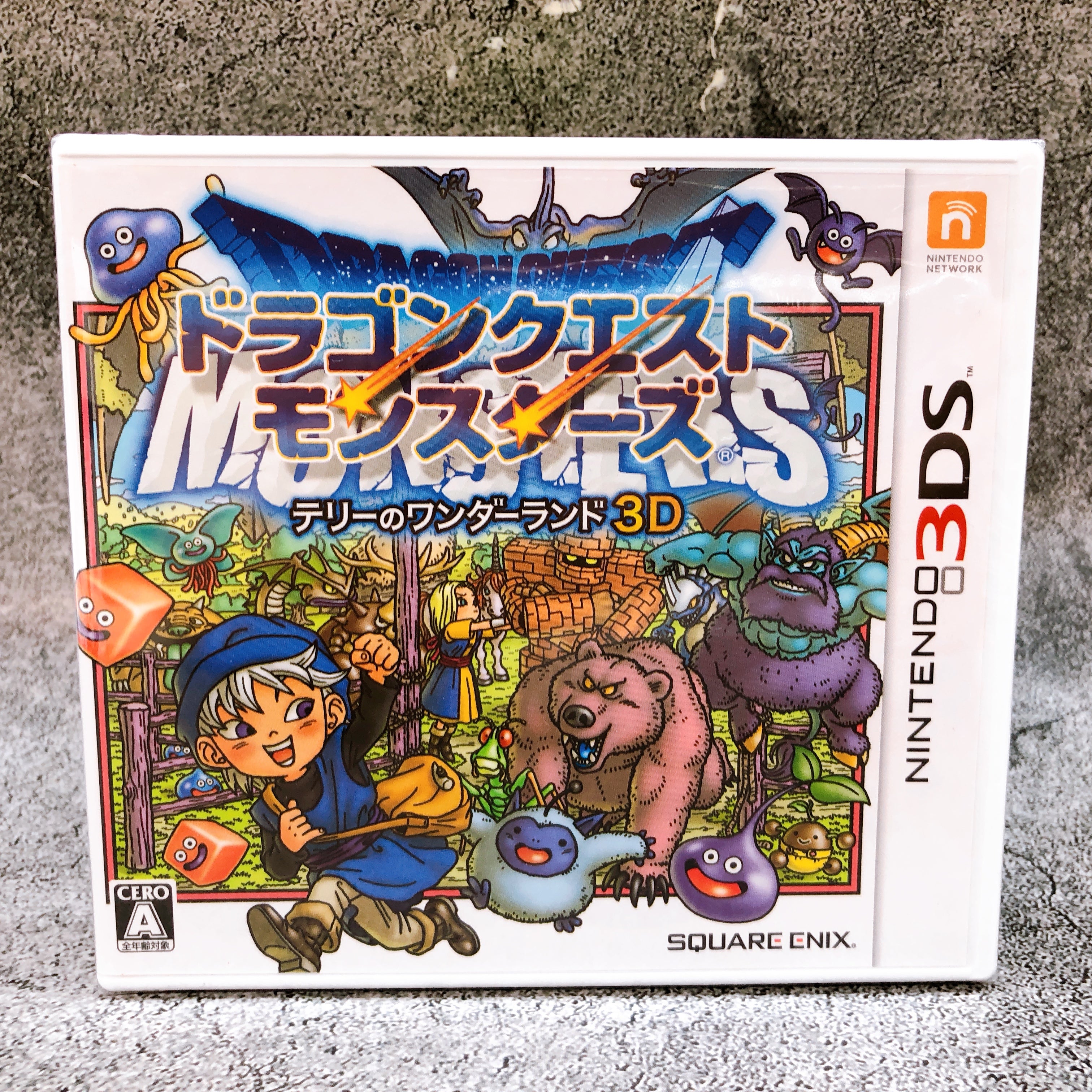 Nintendo 3DS Terry no Wonderland 3D Square Enix Japan Game Sealed New