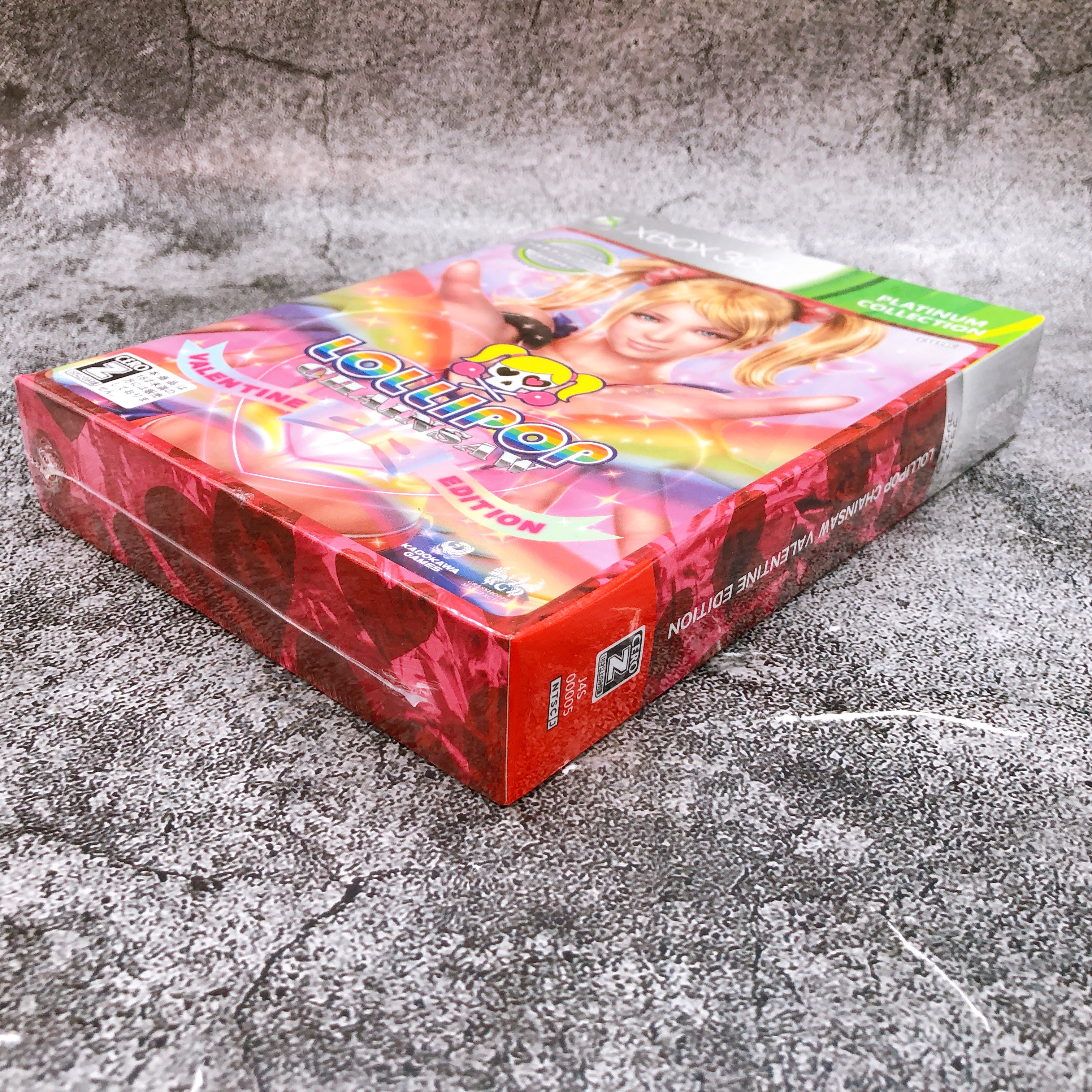 Xbox 360 Lollipop Chainsaw Valentine Edition Premium Box KADOKAWA Sealed New