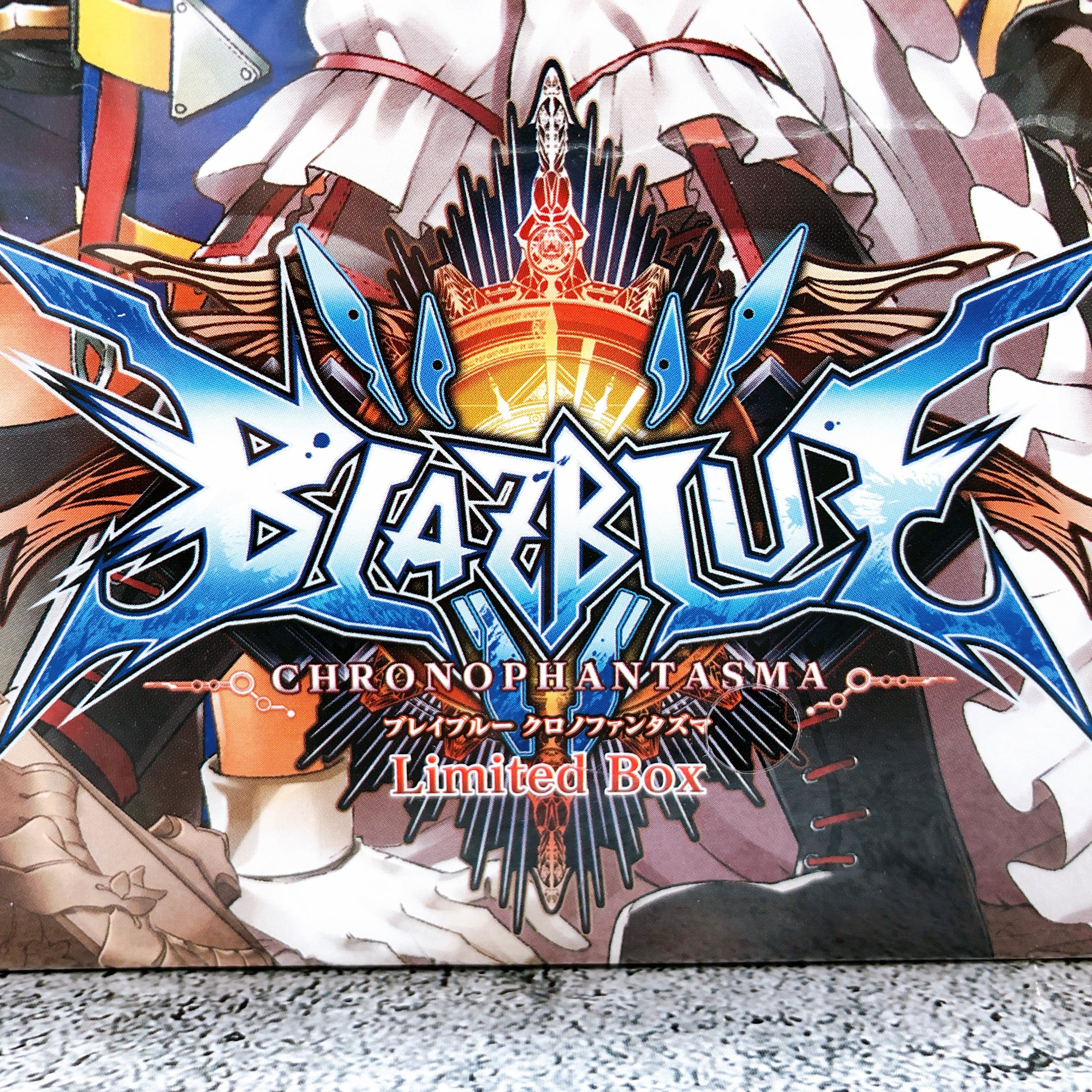 PlayStation 3 BLAZBLUE Chrono Phantasma Limited Box PS3 Japan Game Sealed NEW