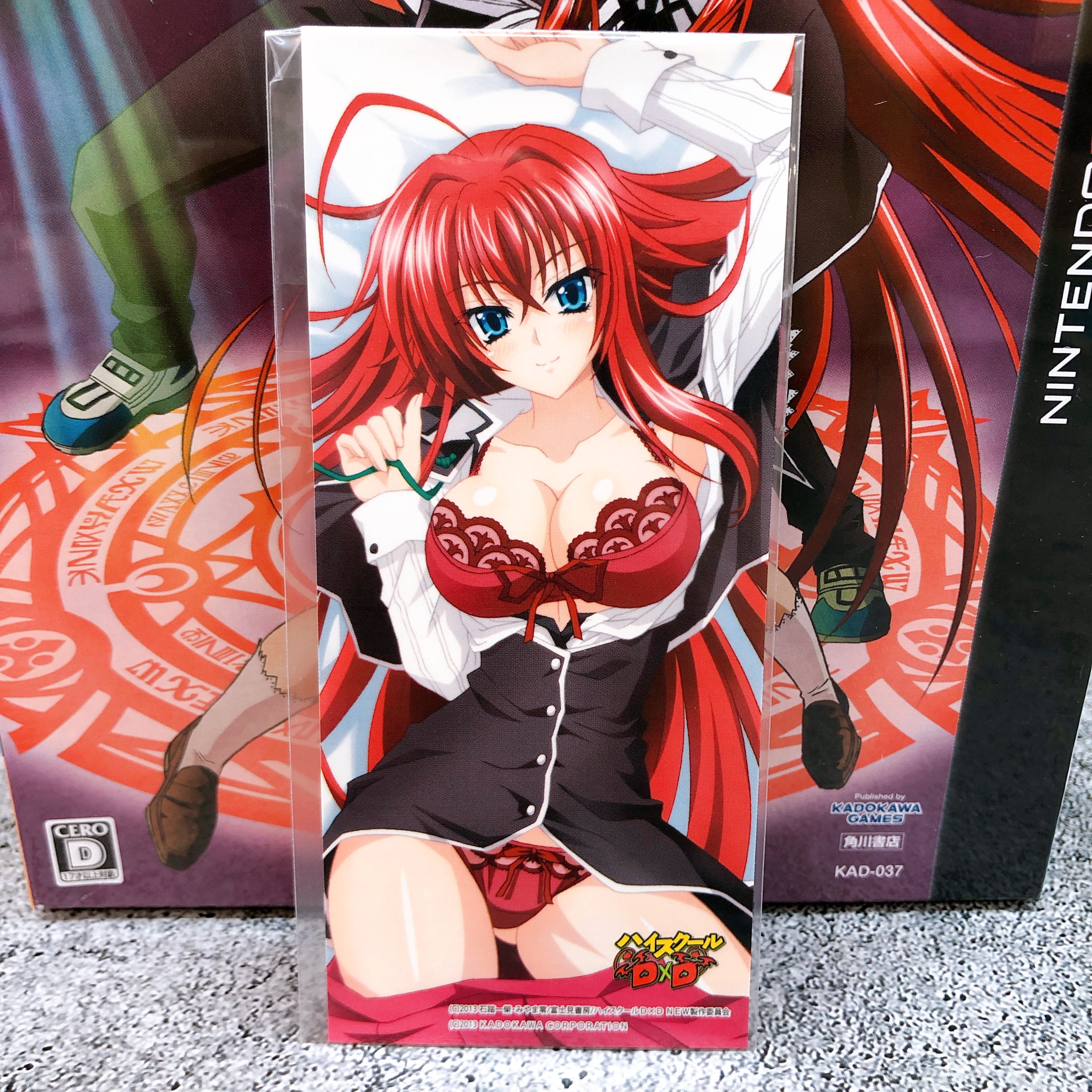 (w/Bonus) Nintendo 3DS High School DxD Limited Edition Kadokawa Game Sealed New