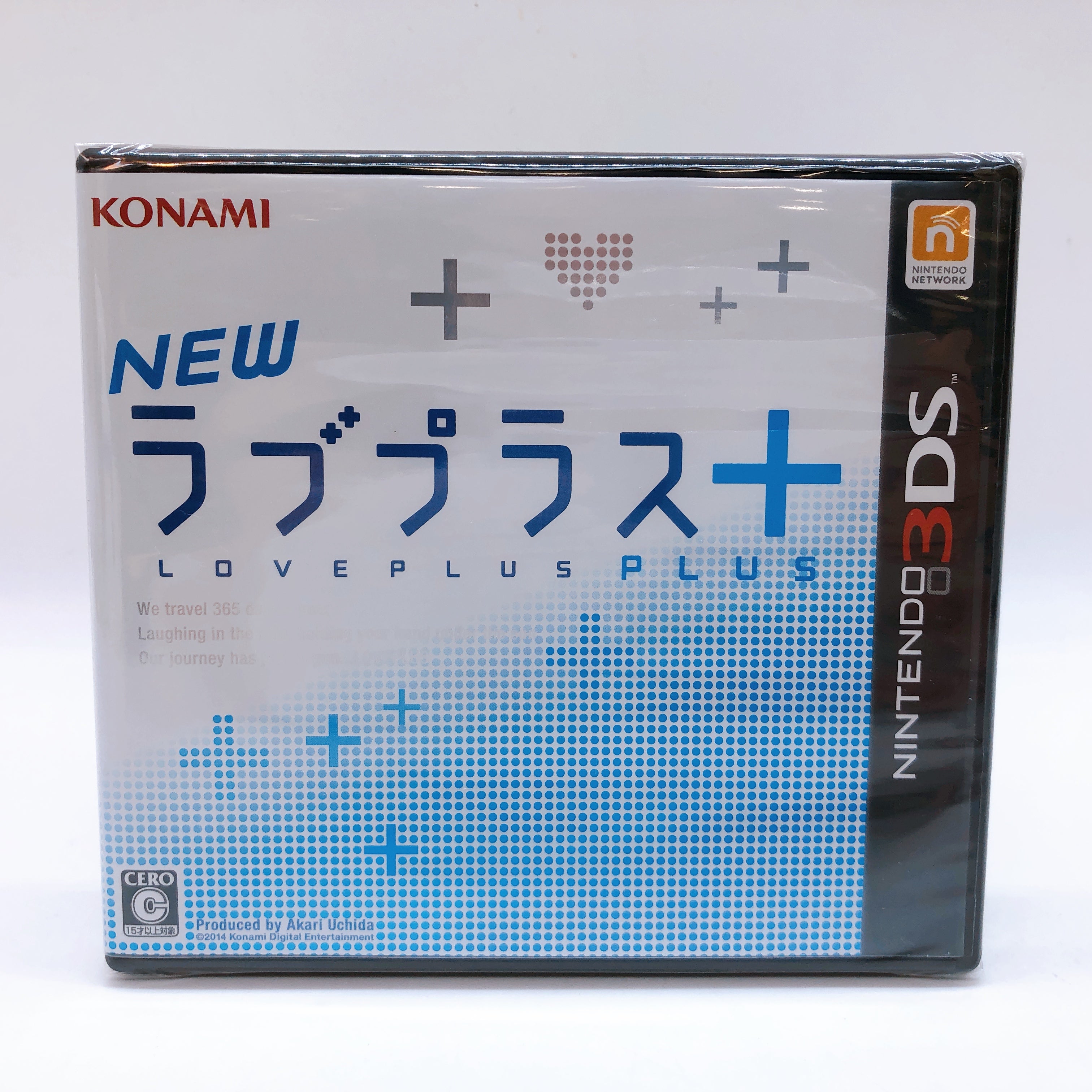 Nintendo 3DS LL NEW Love Plus + Manaka Deluxe Complete Set Limited Console Japan