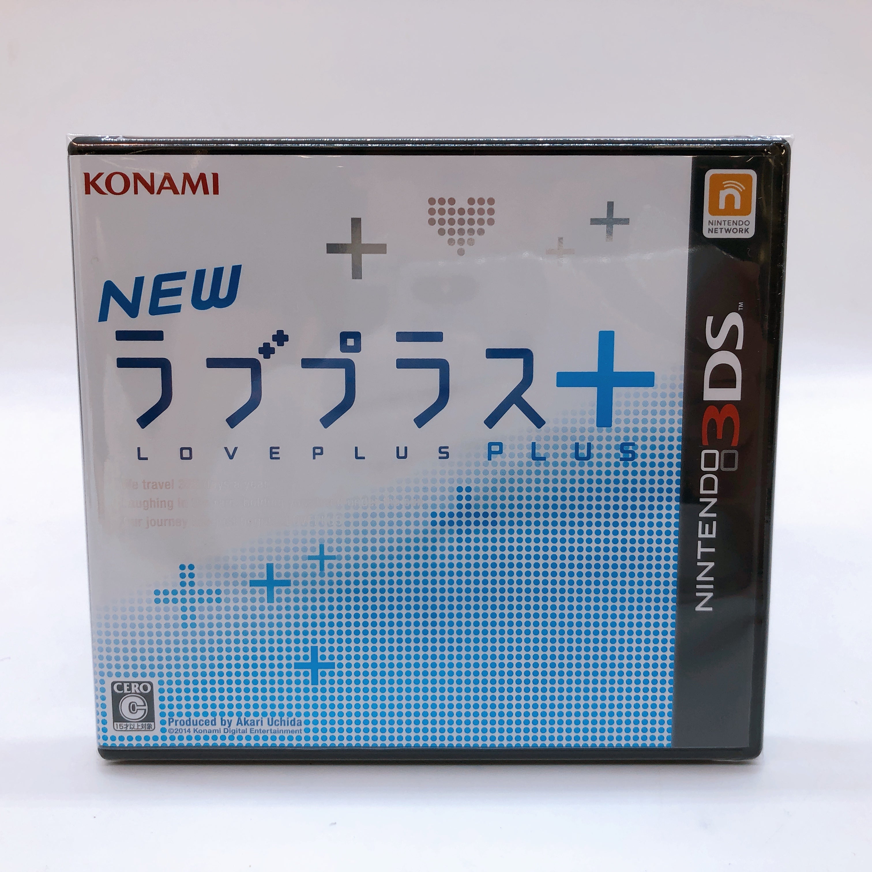 Nintendo 3DS LL NEW Love Plus + Nene Deluxe Complete Set Konami Limited Console