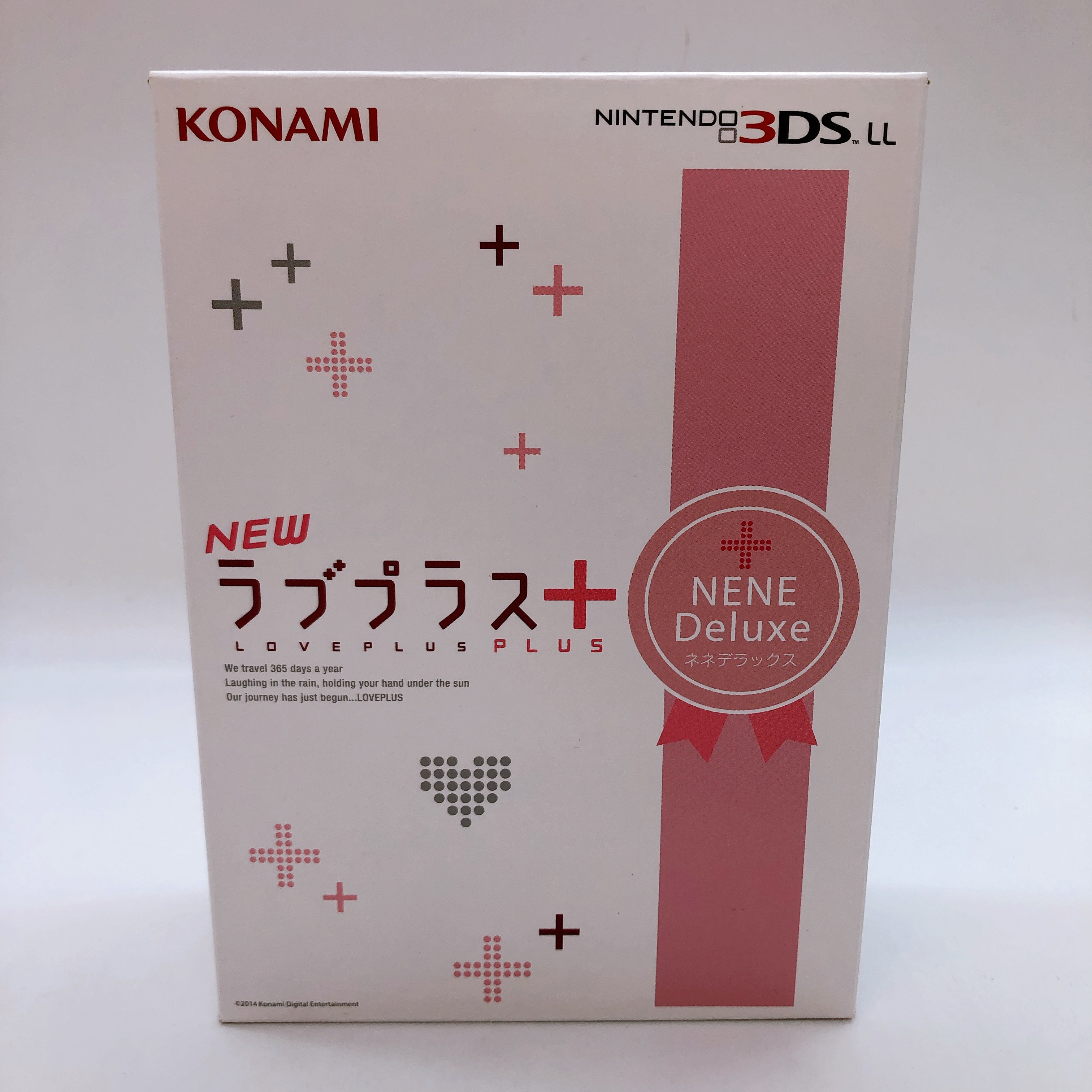 Nintendo 3DS LL NEW Love Plus + Nene Deluxe Complete Set Konami Limited Console