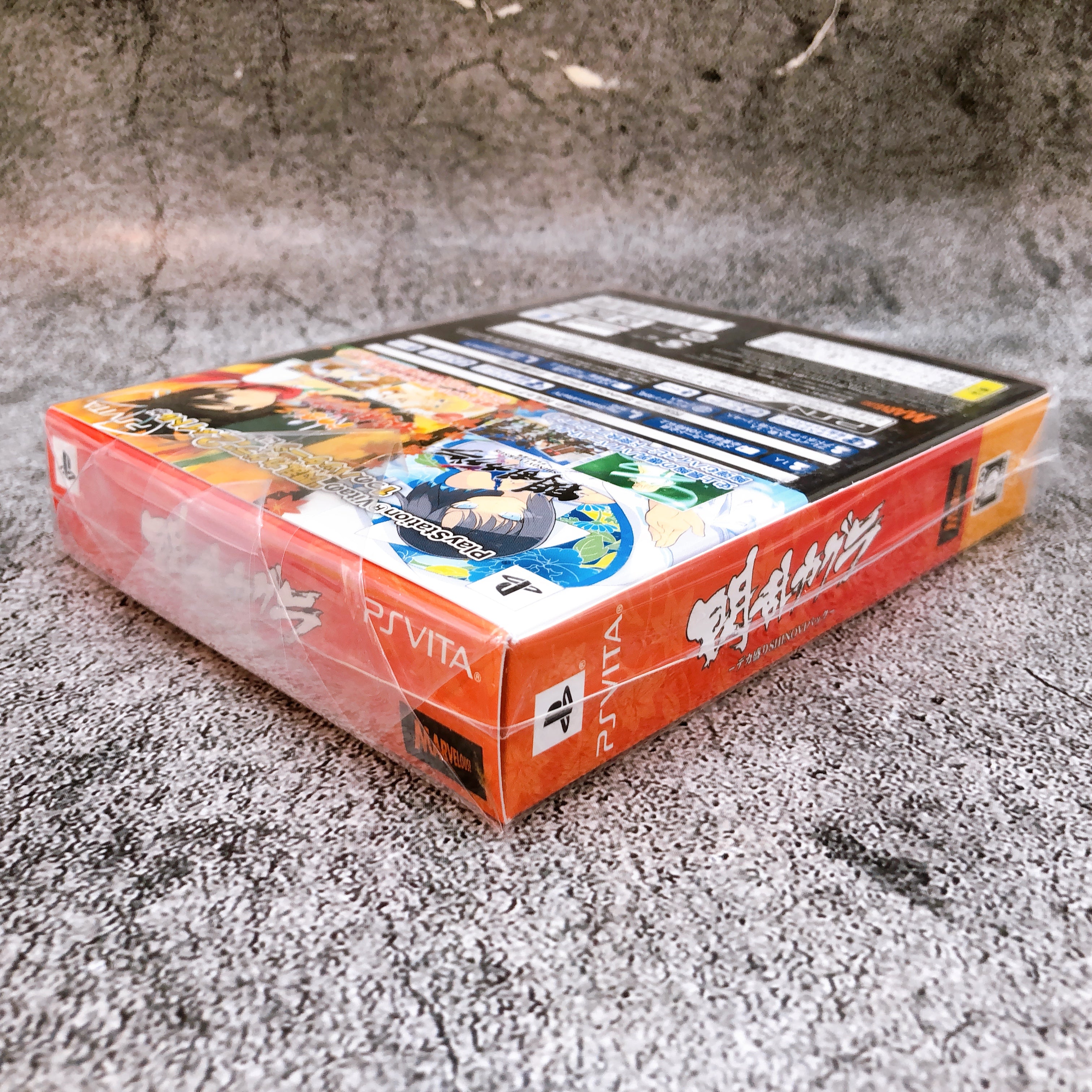 PS Vita Senran Kagura Dekamori SHINOVI Pack PlayStation Vita Japan Game Sealed