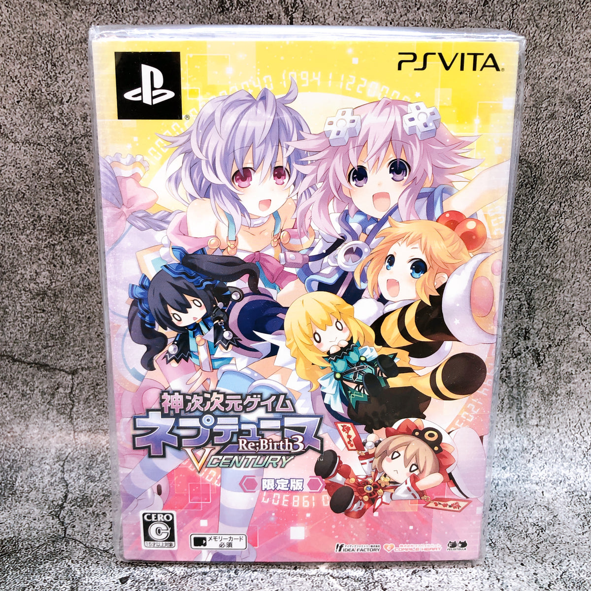 PS Vita Hyperdimension Neptunia Re Birth 3 Limited Editon Japan Game Sealed NEW
