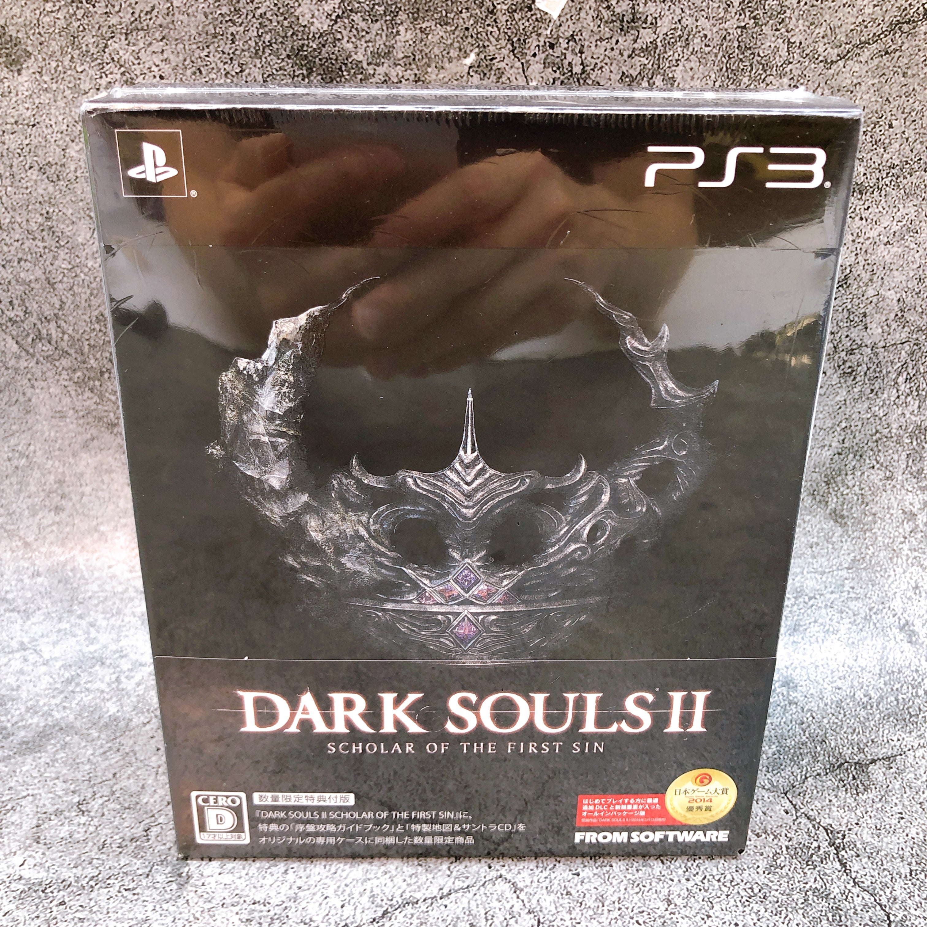 PS3 DARK SOULS II Scholar of the Sin Limited Box FromSoftware Japan Game Sealed