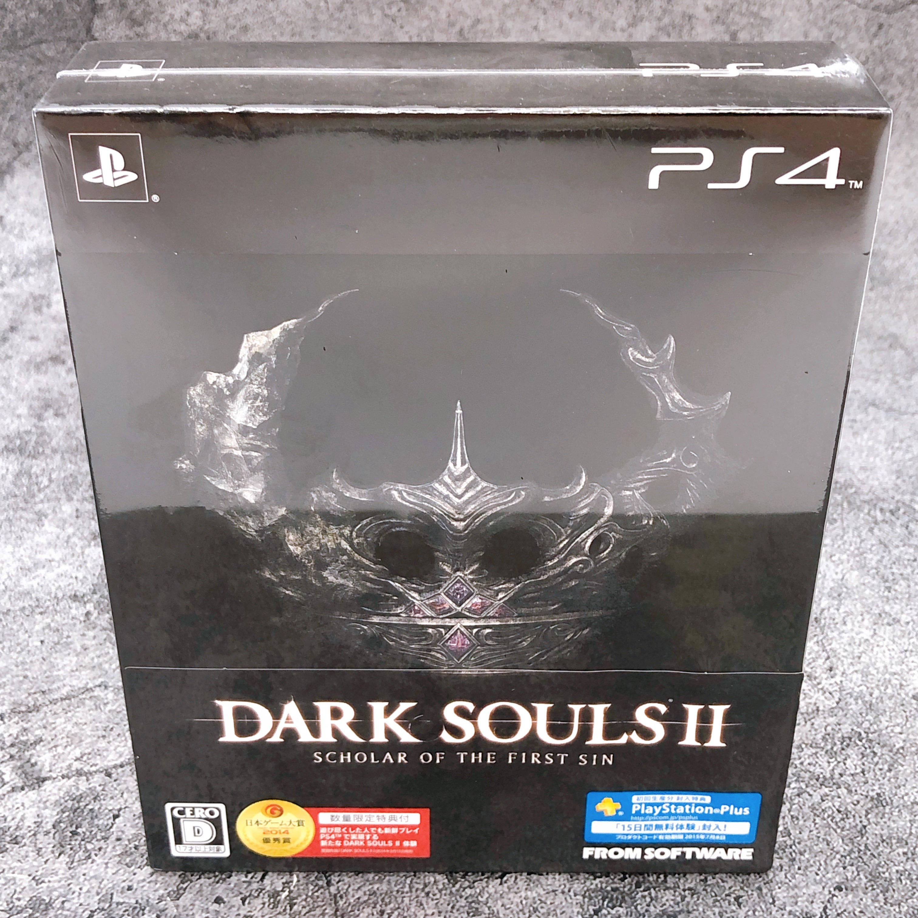 PS4 DARK SOULS II 2 SCHOLAR OF THE FIRST SIN Limited Edition Game Seal