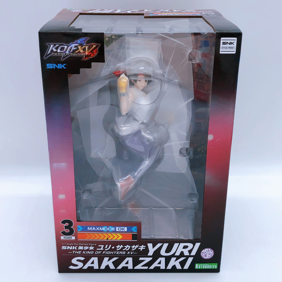 SNK Bishoujo Statue Yuri Sakazaki 1/7 Scale Figure KOF XV Kotobukiya Japan 15+
