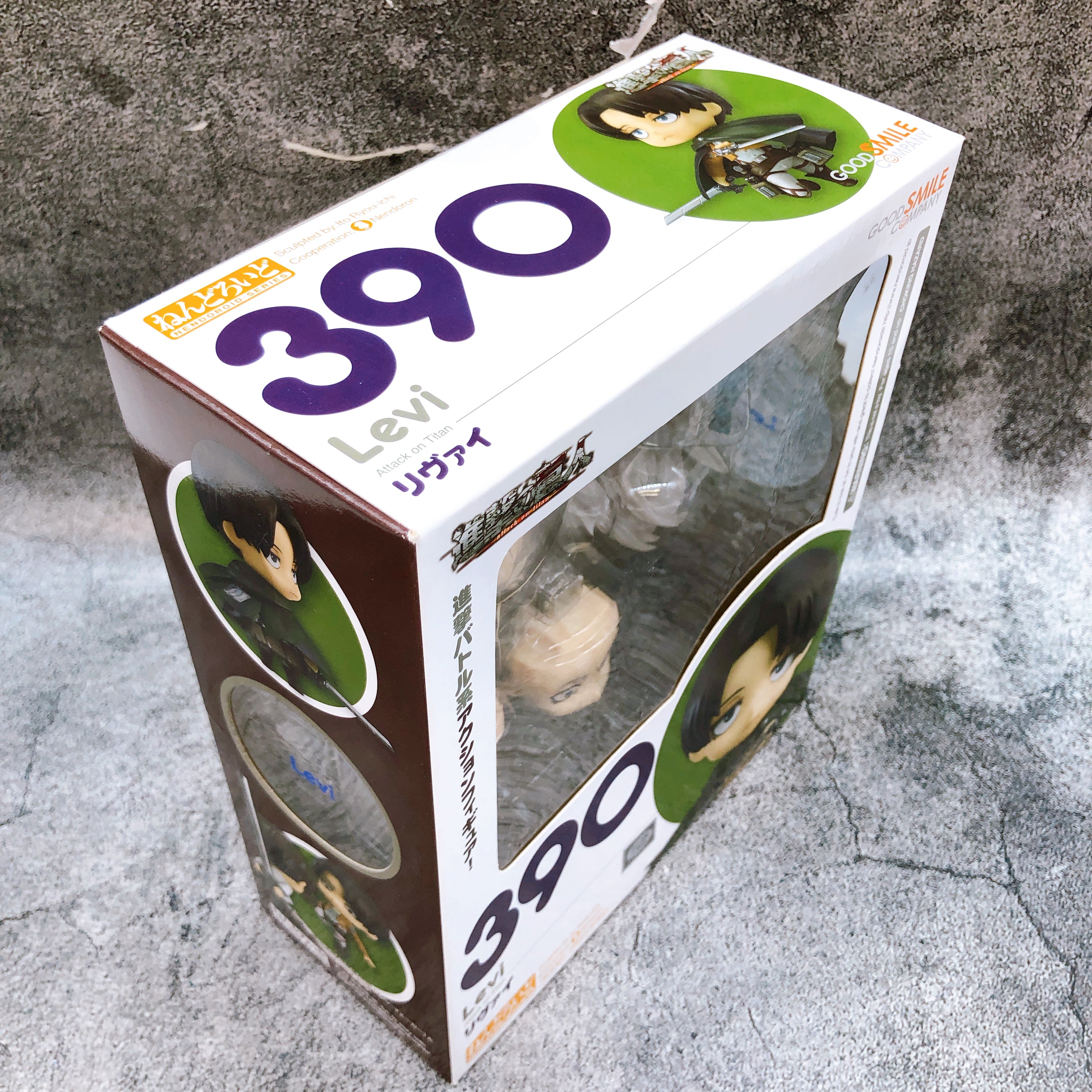 Nendoroid 390 Levi Attack on Titan Action Figure 15+ Good Smile Company Sealed