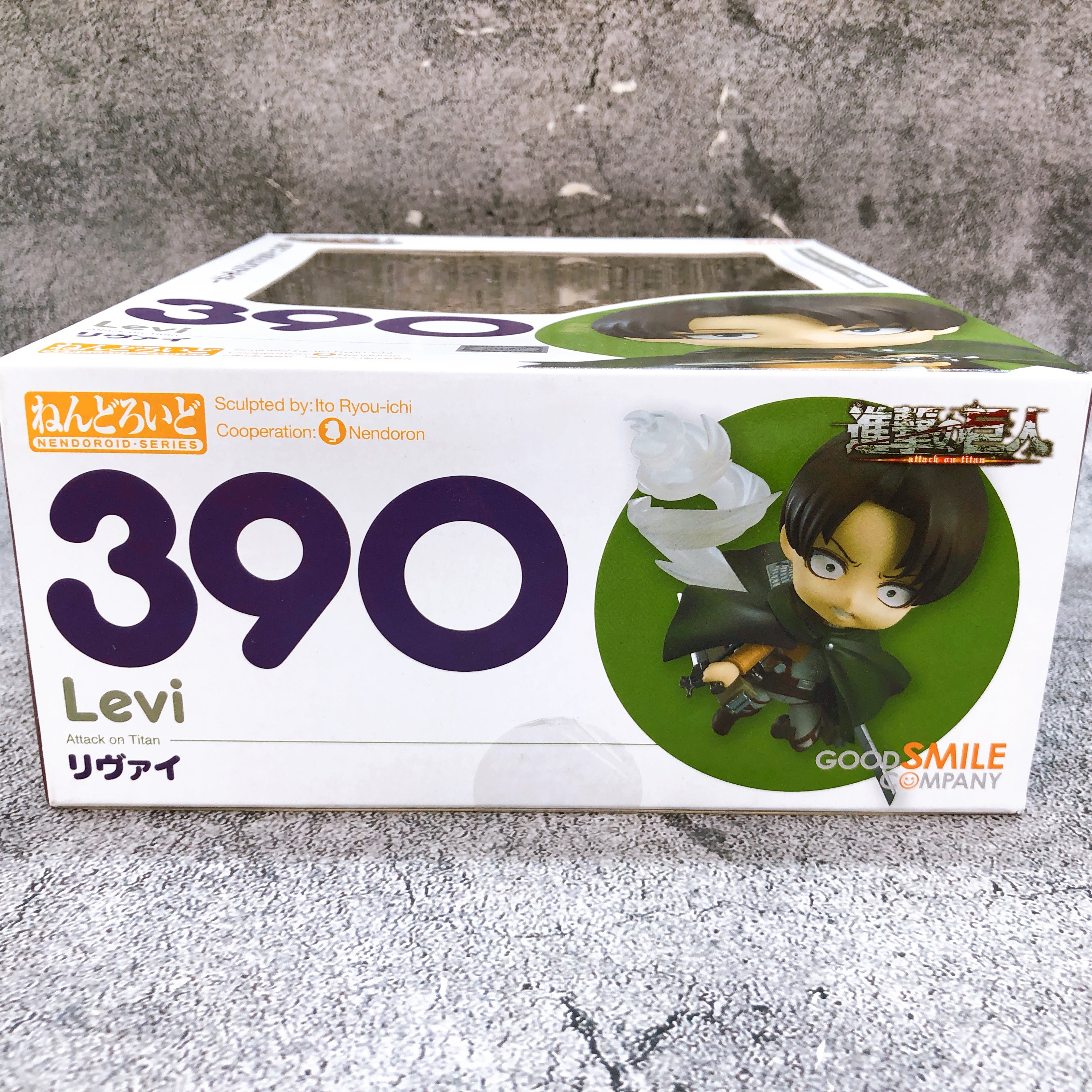 Nendoroid 390 Levi Attack on Titan Action Figure 15+ Good Smile Company Sealed