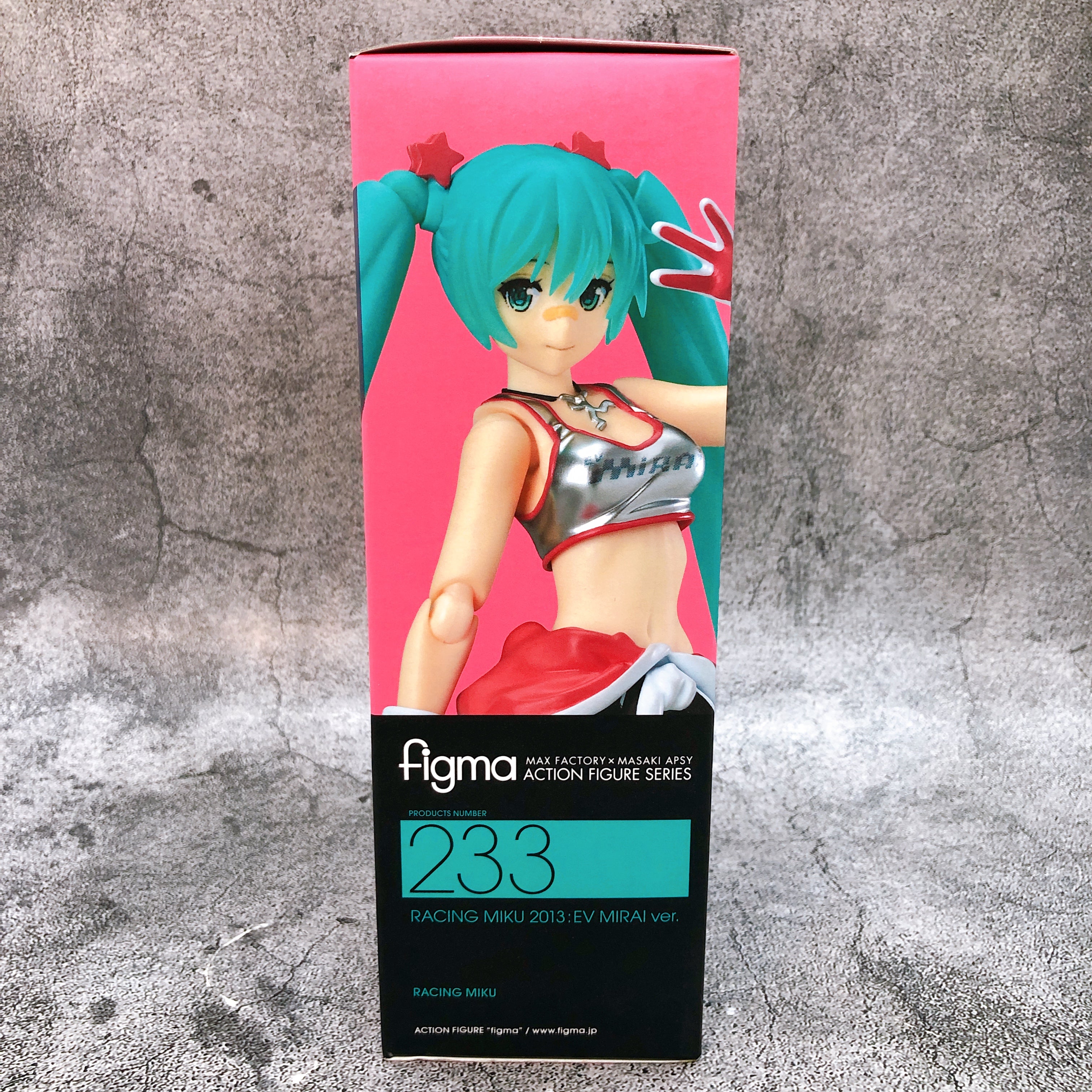 Hatsune Racing Miku 2013 EV MIRAI ver. Figma 233 Max Factory Action Figure Japan