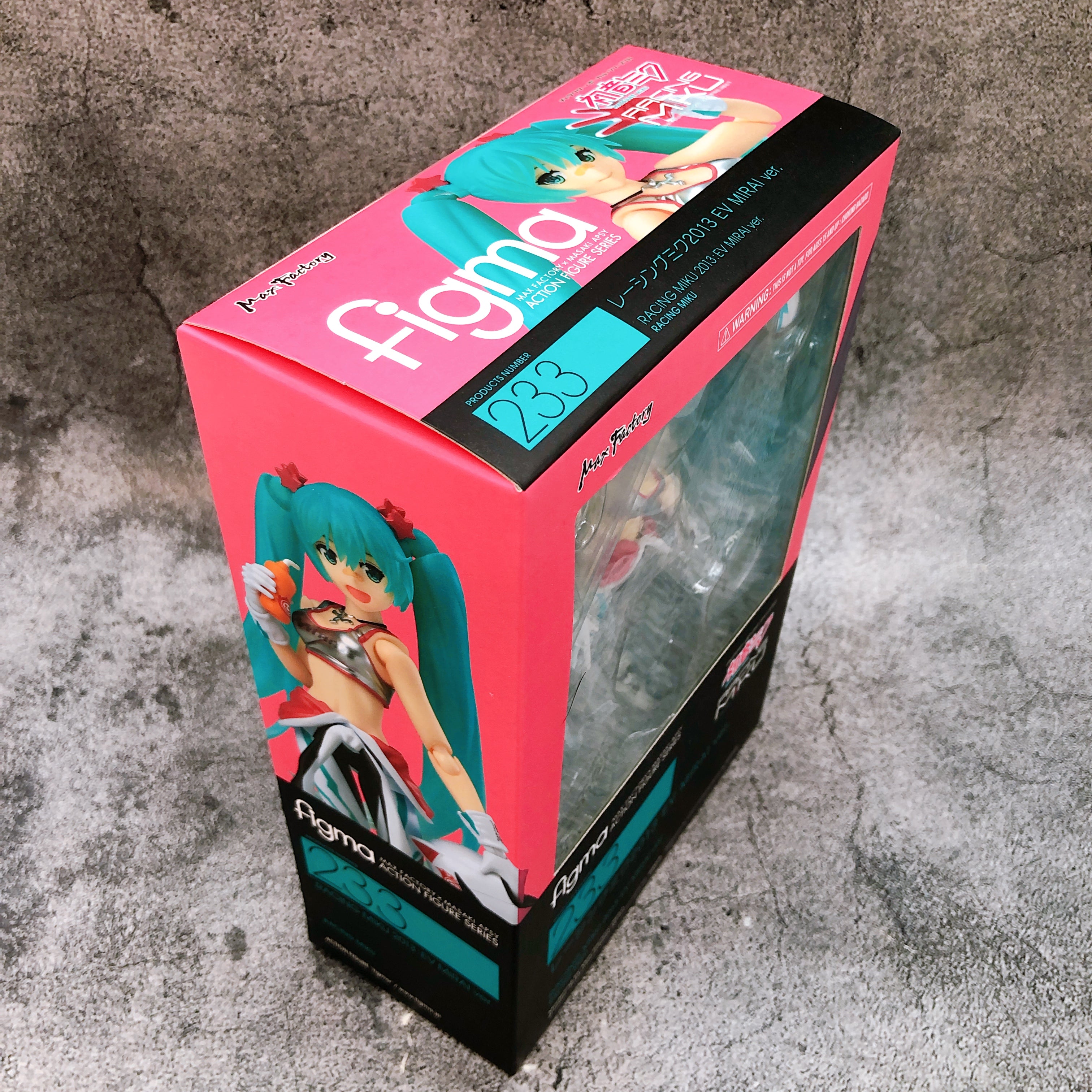 Hatsune Racing Miku 2013 EV MIRAI ver. Figma 233 Max Factory Action Figure Japan