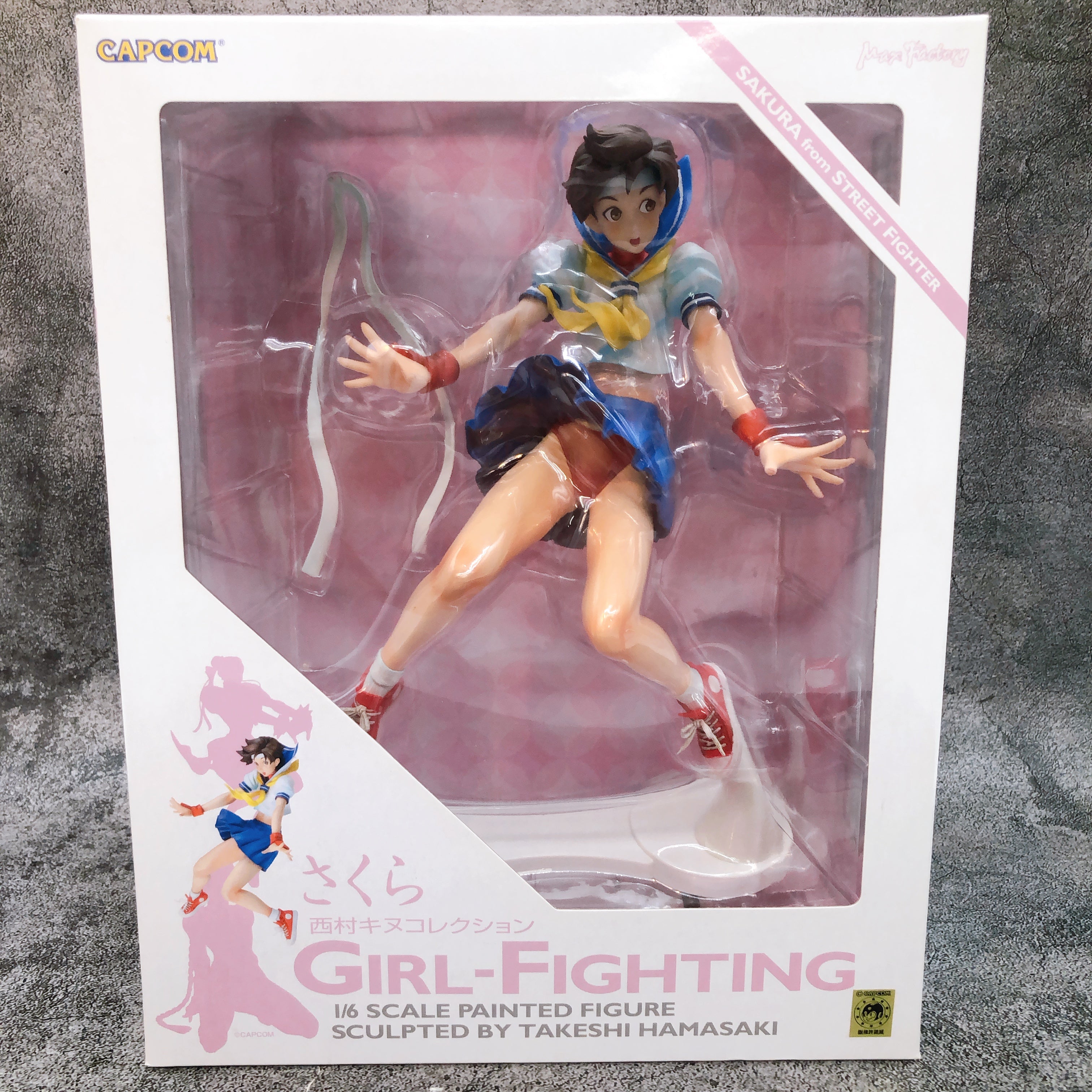 SAKURA Nishimura Kinu Collection Street Fighter Girl-Fighting 1/6 Figu