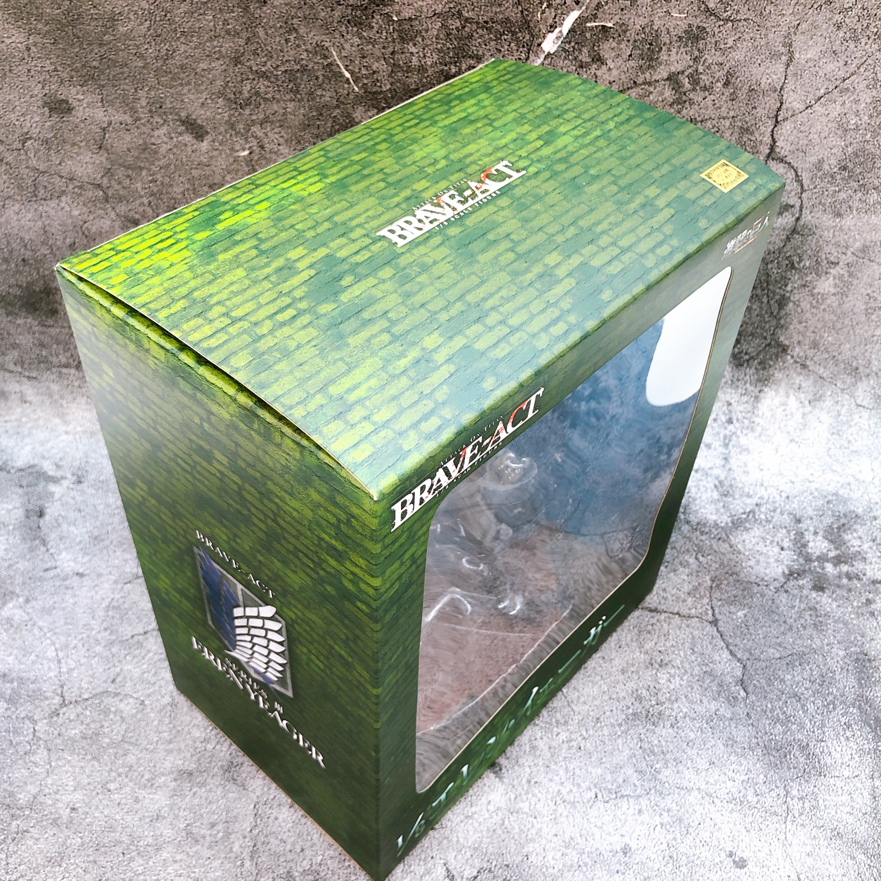 Brave Act Attack on Titan Eren Yeager 1/8 Scale Figure Sentinel Japan AUTHENTIC