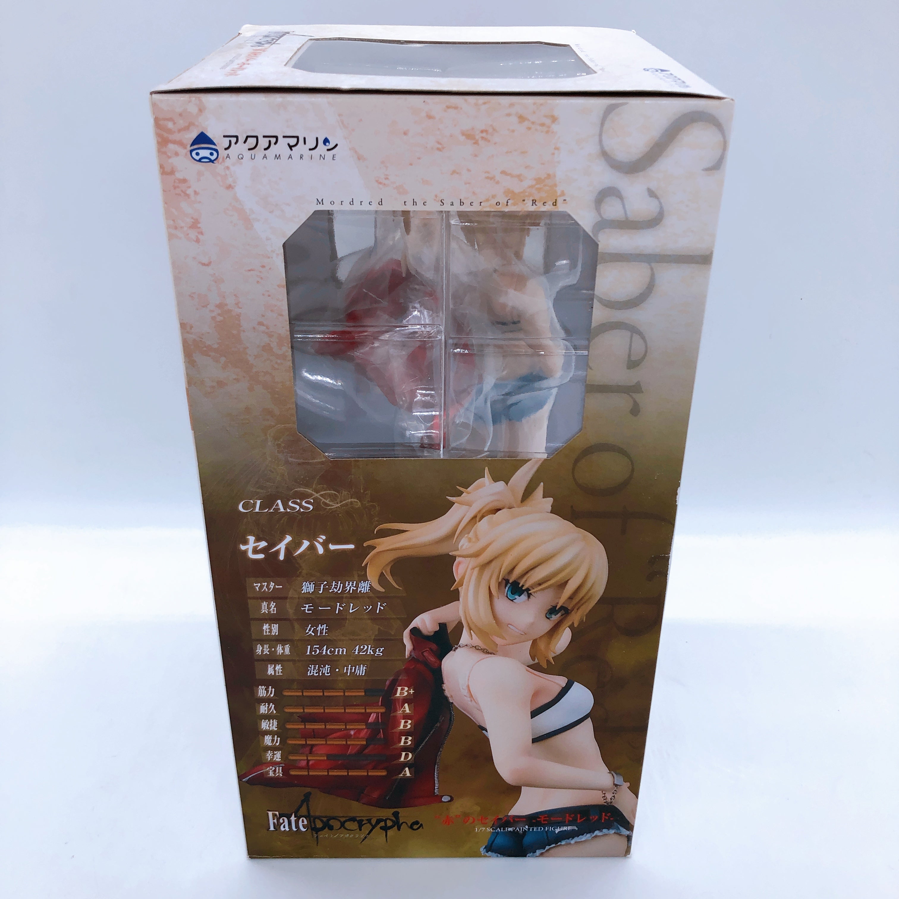 Aquamarine Fate Apocrypha Saber of Red Mordred 1/7 Scale PVC Figure Japan NEW