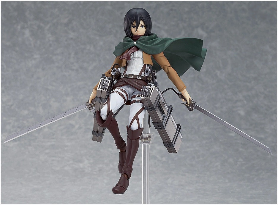 Attack on Titan Mikasa Ackerman figma 203 Action Figure Max Factory Japan 15+