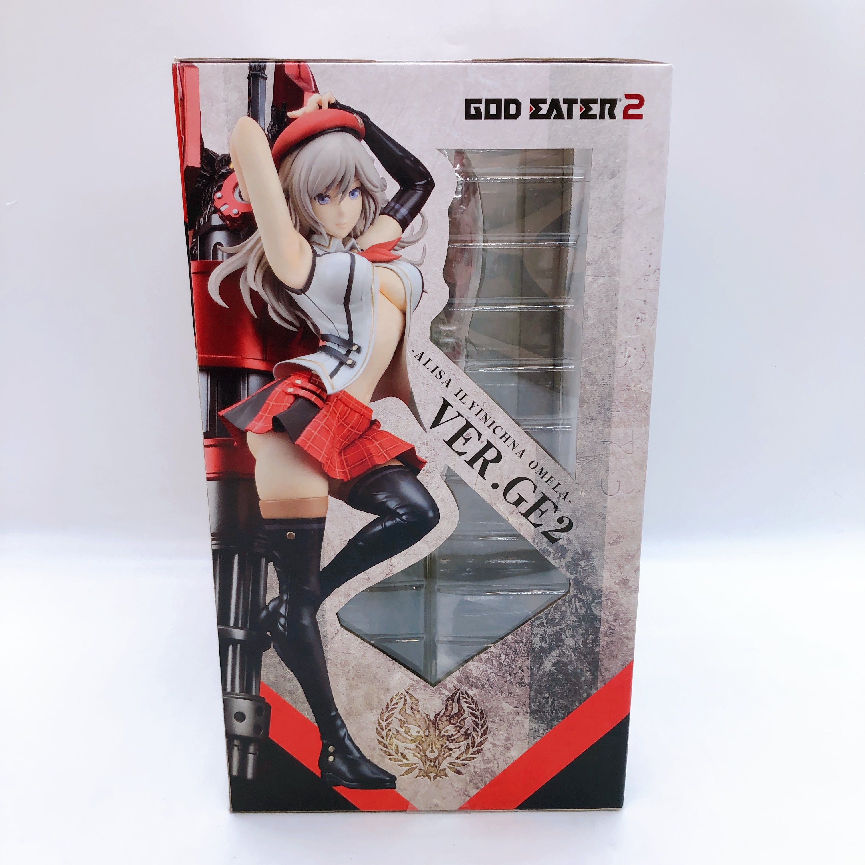 God Eater Alisa Ilinichina Amiella Ver.GE2 1/7 Scale Figure PLUM Japan AUTHENTIC