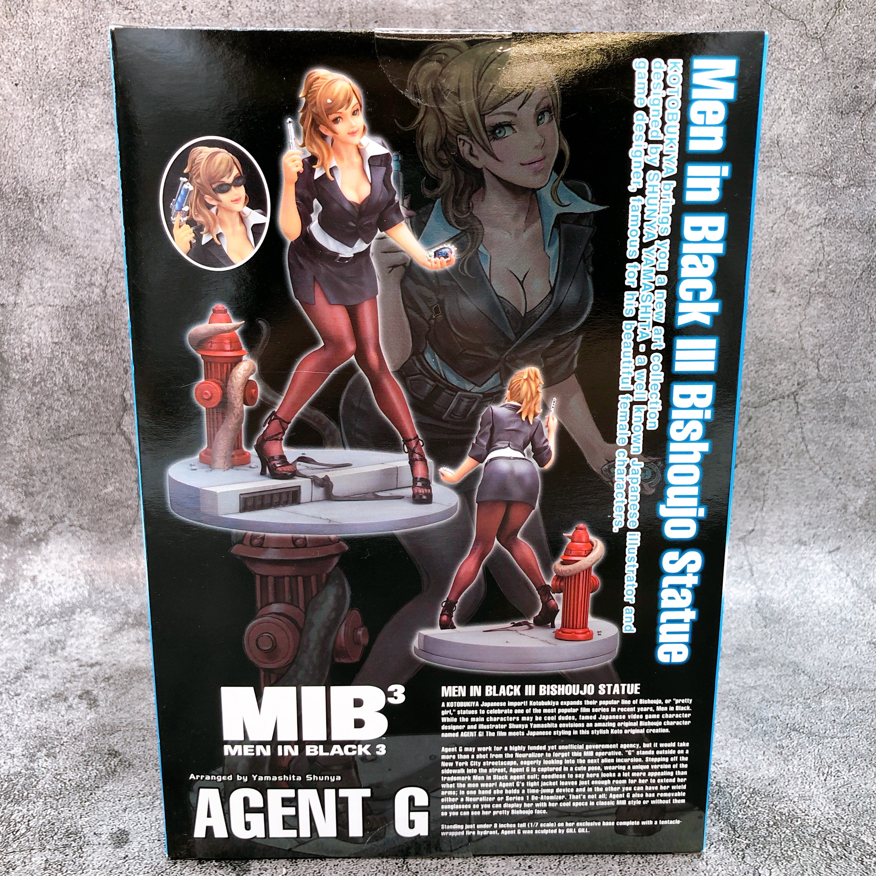KOTOBUKIYA Men in Black MIB 3 AGENT G Bishoujo Series PVC Figure NEW