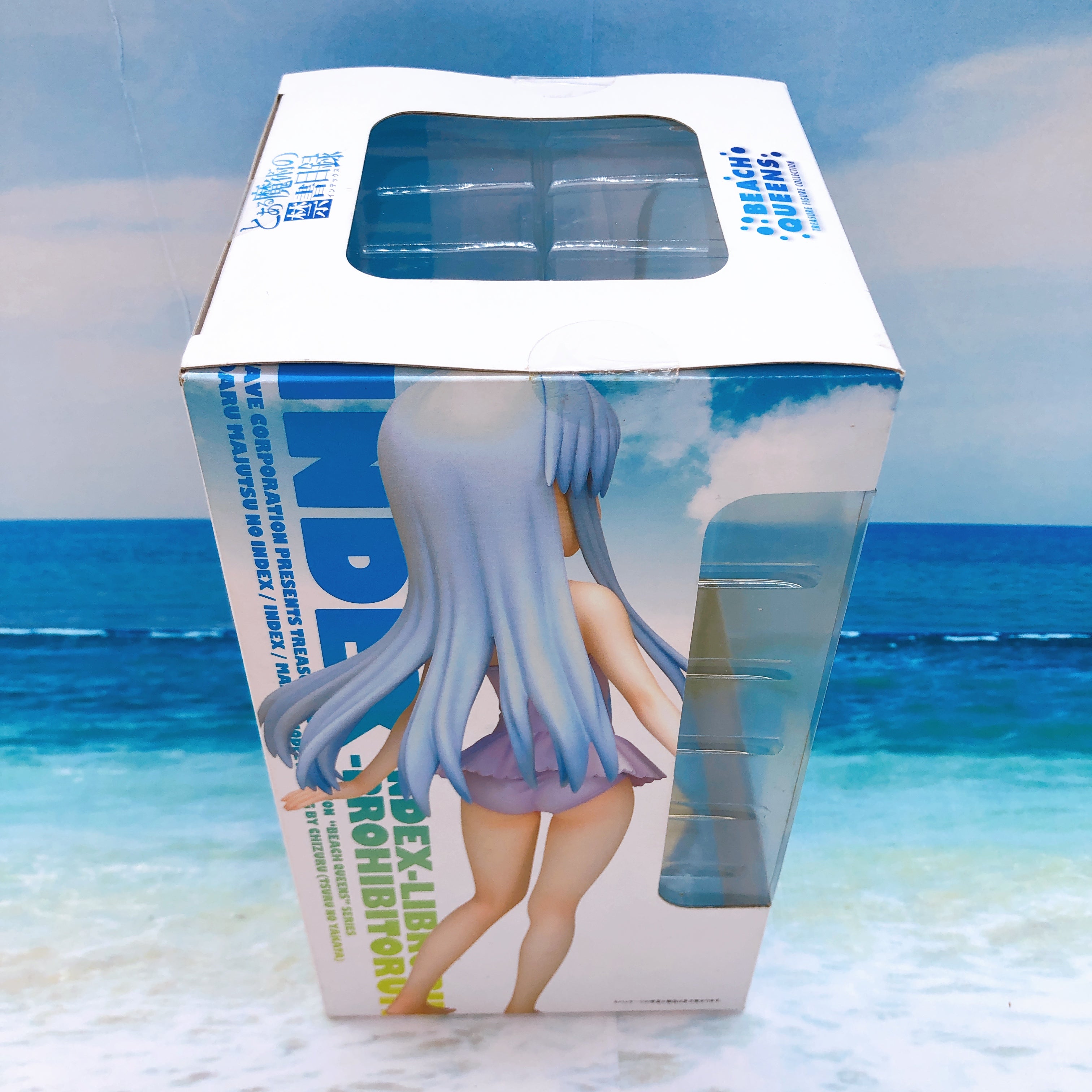 WAVE Beach Queens Index A Certain Magical Index 1/10 Scale Figure 15+ from Japan