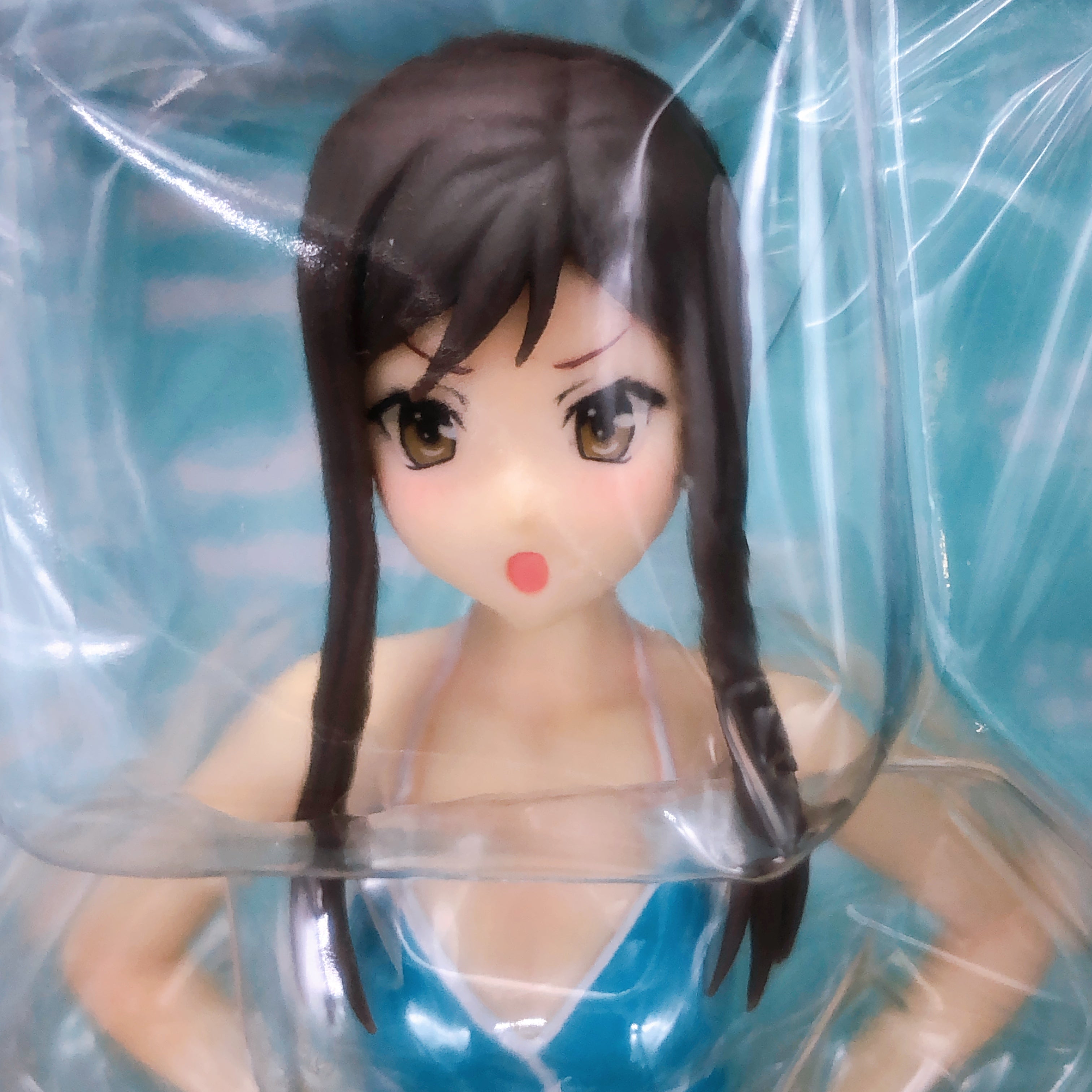 WAVE Beach Queen Hanasaku Iroha Minko Tsurugi 1/10 Scale PVC Swimsuit Figure NEW