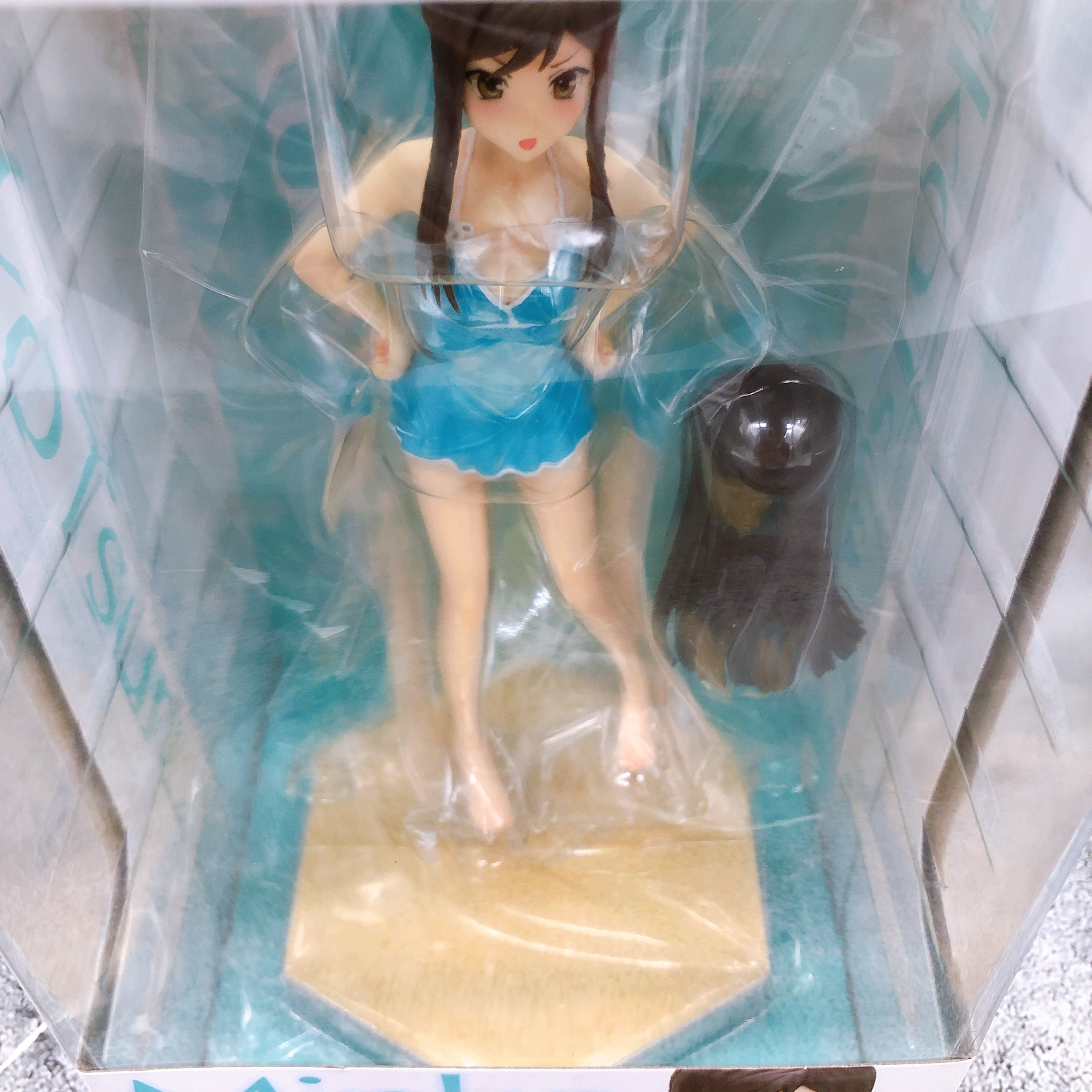 WAVE Beach Queen Hanasaku Iroha Minko Tsurugi 1/10 Scale PVC Swimsuit Figure NEW