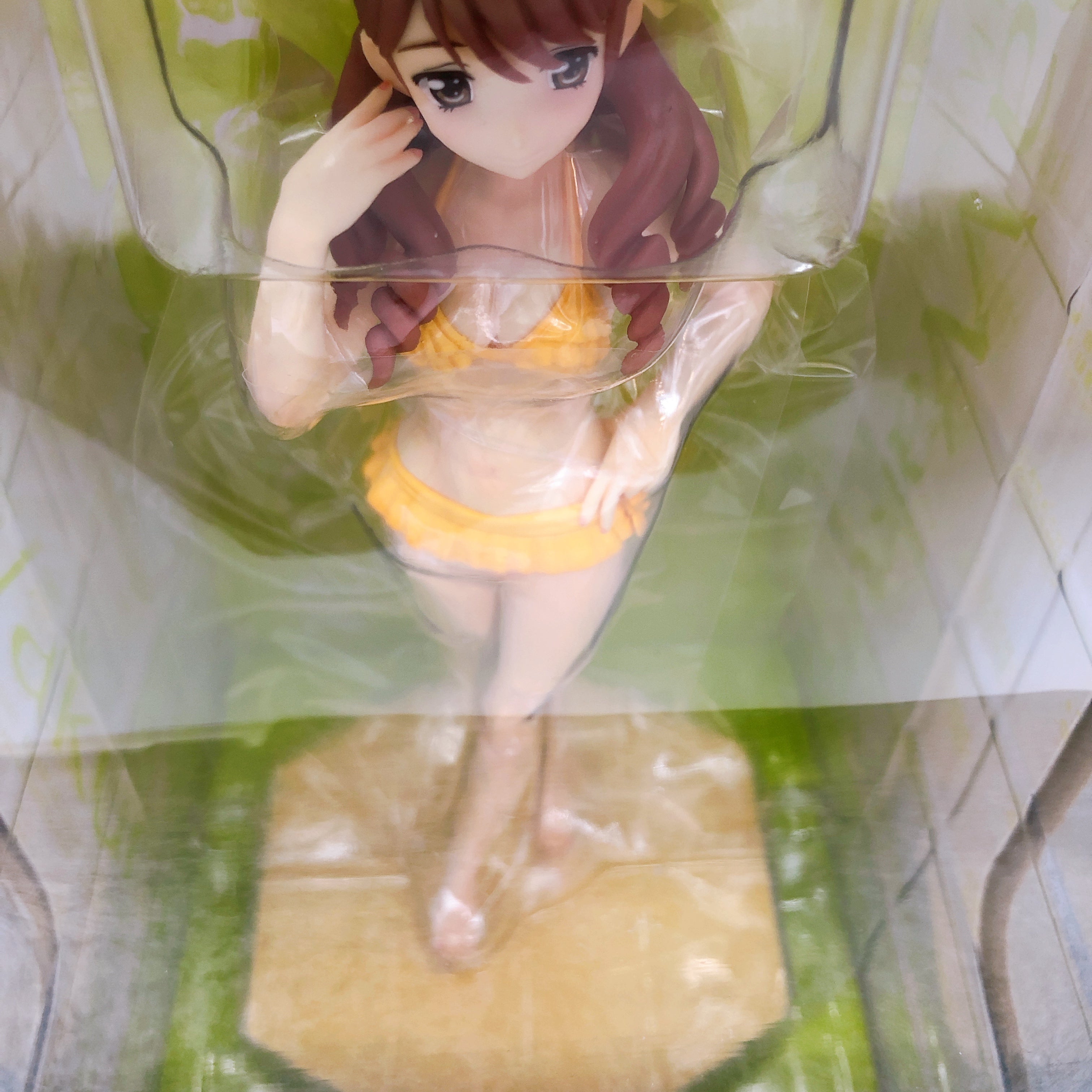 WAVE Beach Queen Hanasaku Iroha Yuina Wakura 1/10 Scale PVC Swimsuit Figure NEW