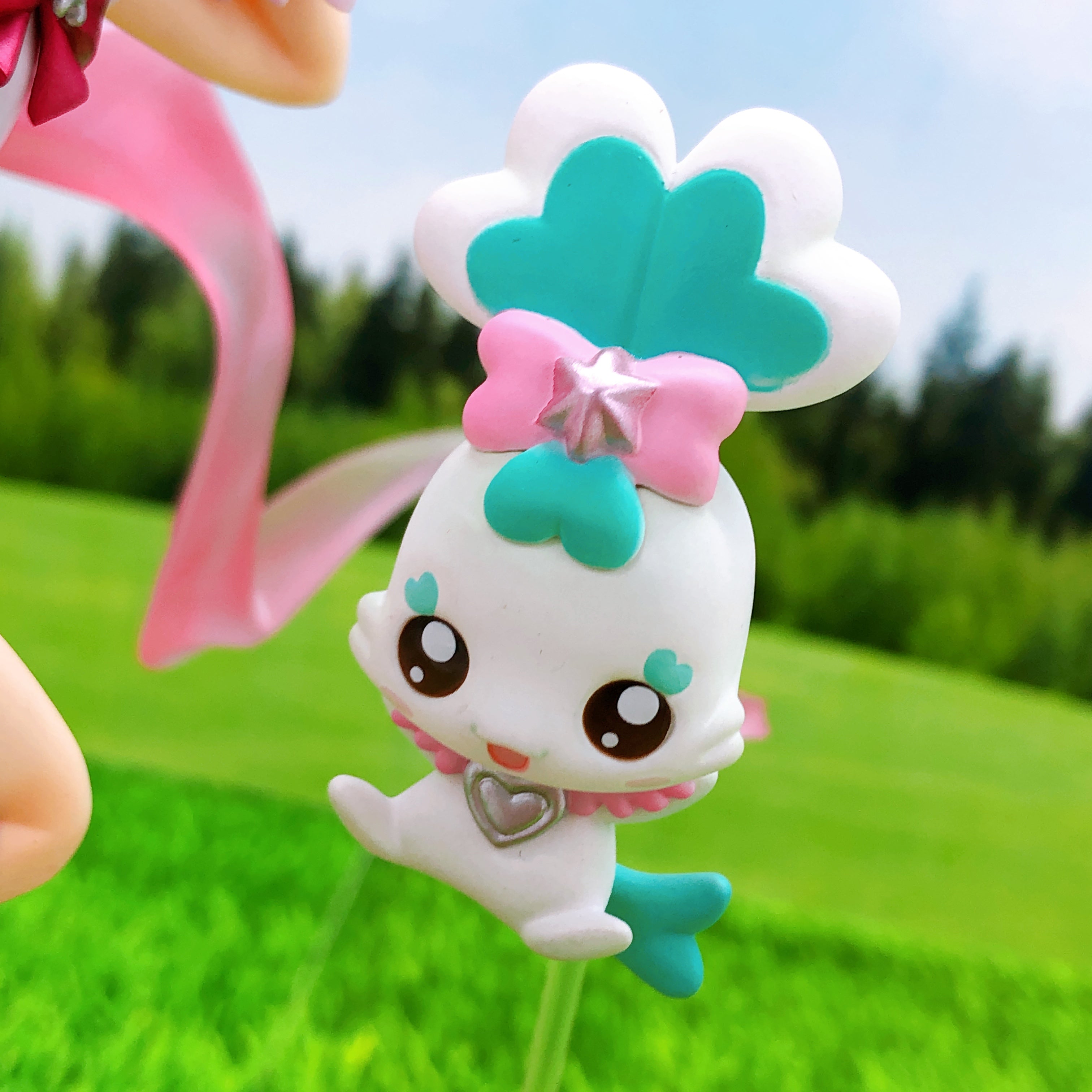(NO BOX) HeartCatch PreCure! Cure Blossom Excellent Model Figure MegaHouse Japan