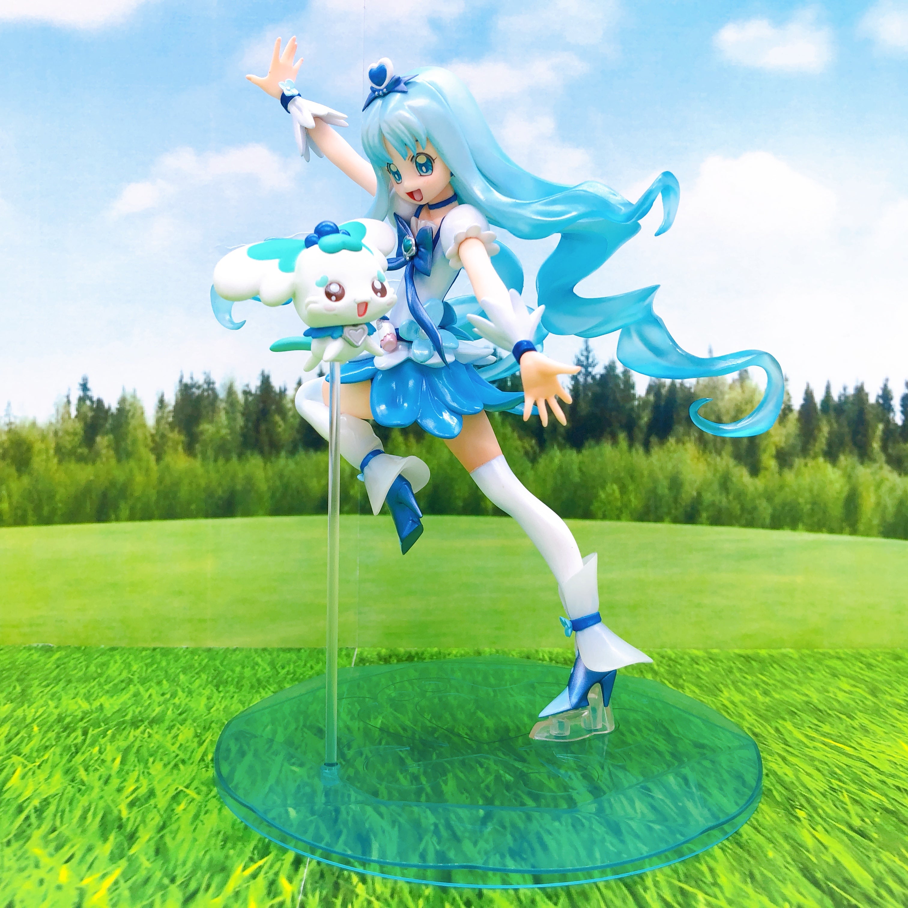 (NO BOX) HeartCatch PreCure! Cure Marine Excellent Model Figure MegaHouse Japan