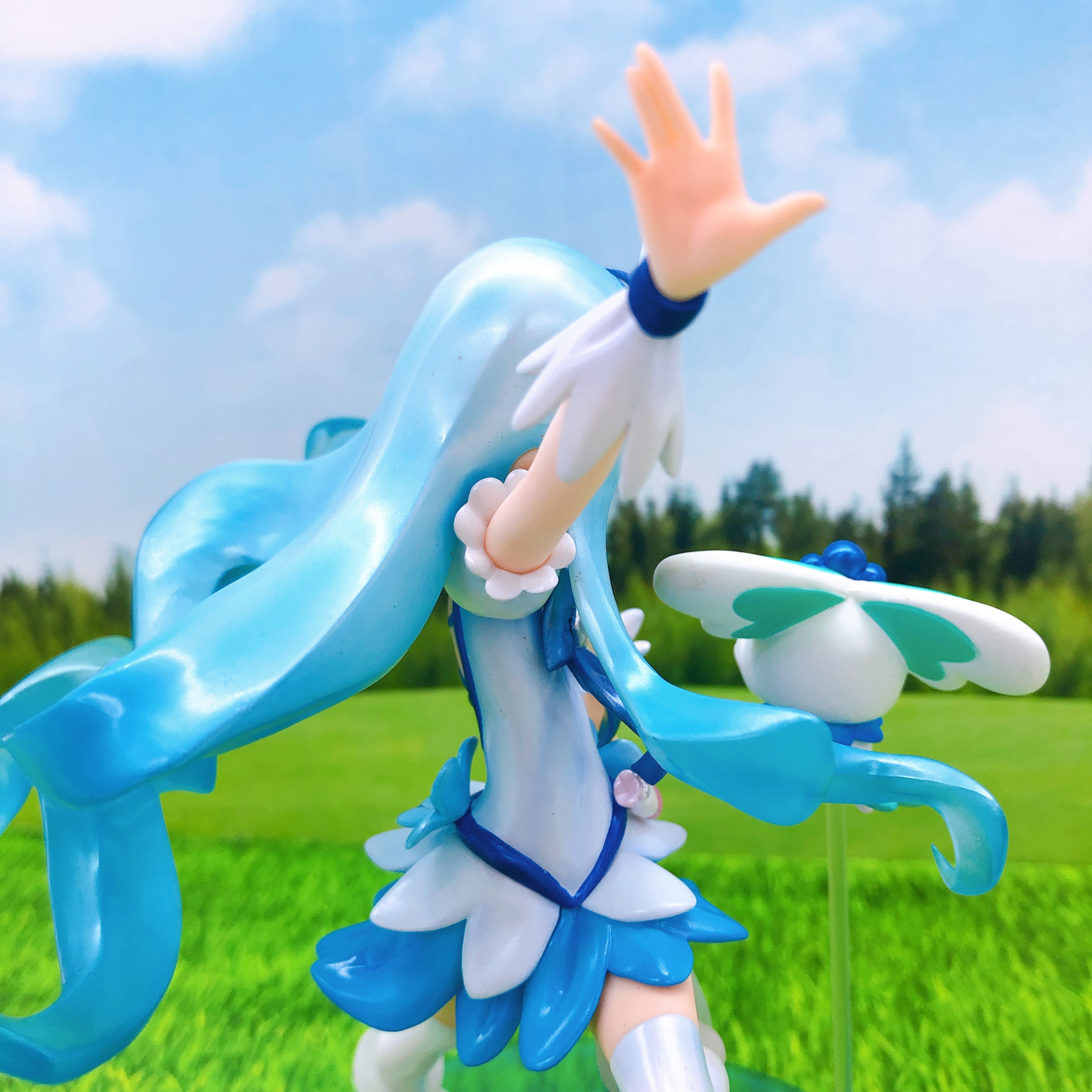 (NO BOX) HeartCatch PreCure! Cure Marine Excellent Model Figure MegaHouse Japan