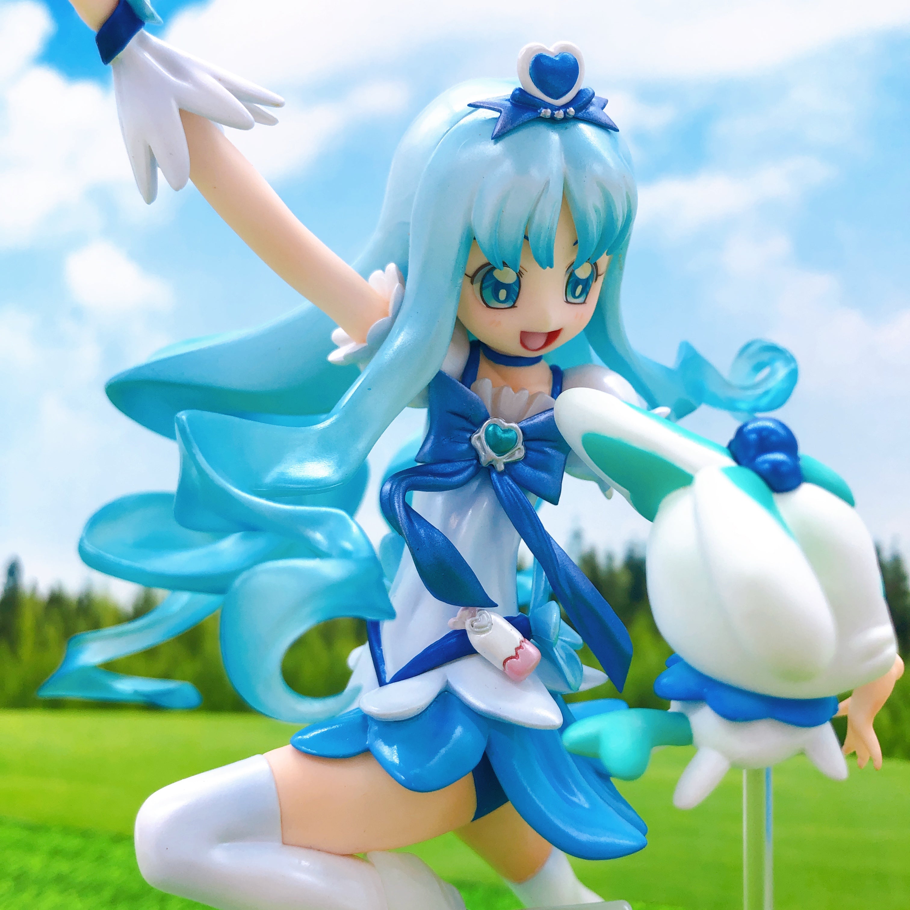 (NO BOX) HeartCatch PreCure! Cure Marine Excellent Model Figure MegaHouse Japan