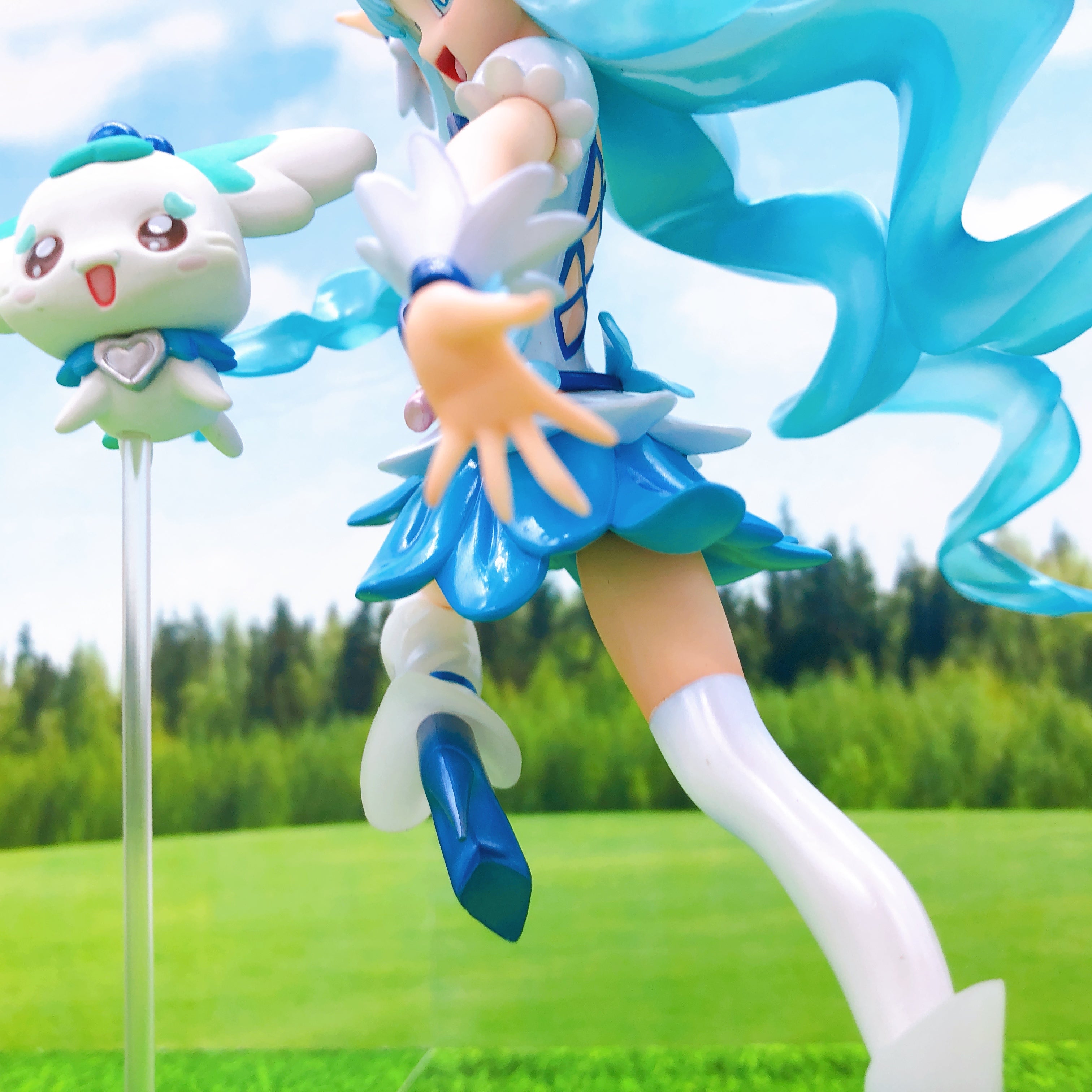 (NO BOX) HeartCatch PreCure! Cure Marine Excellent Model Figure MegaHouse Japan