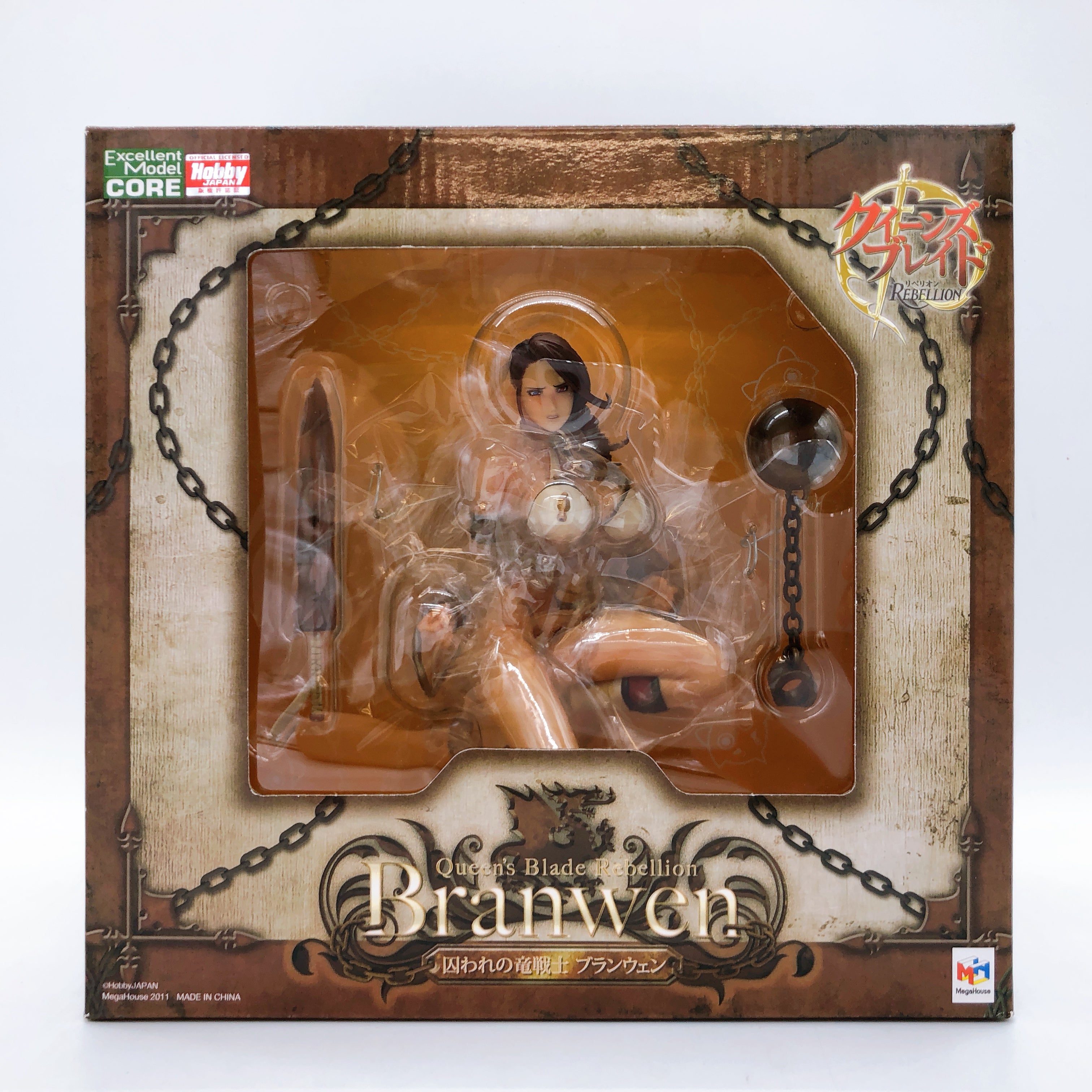 Queen's Blade Rebellion Branwen Figure Excellent Model CORE Japan Sealed