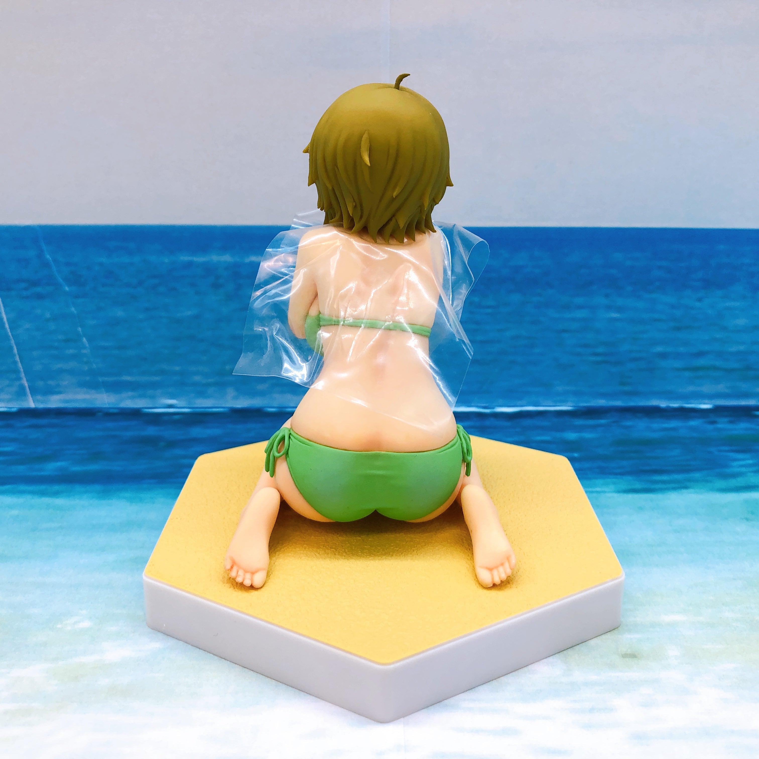 WAVE Beach Queens No-Rin Minori Nakazawa 1/10 Scale Figure 15+ Japan FASTSHIP