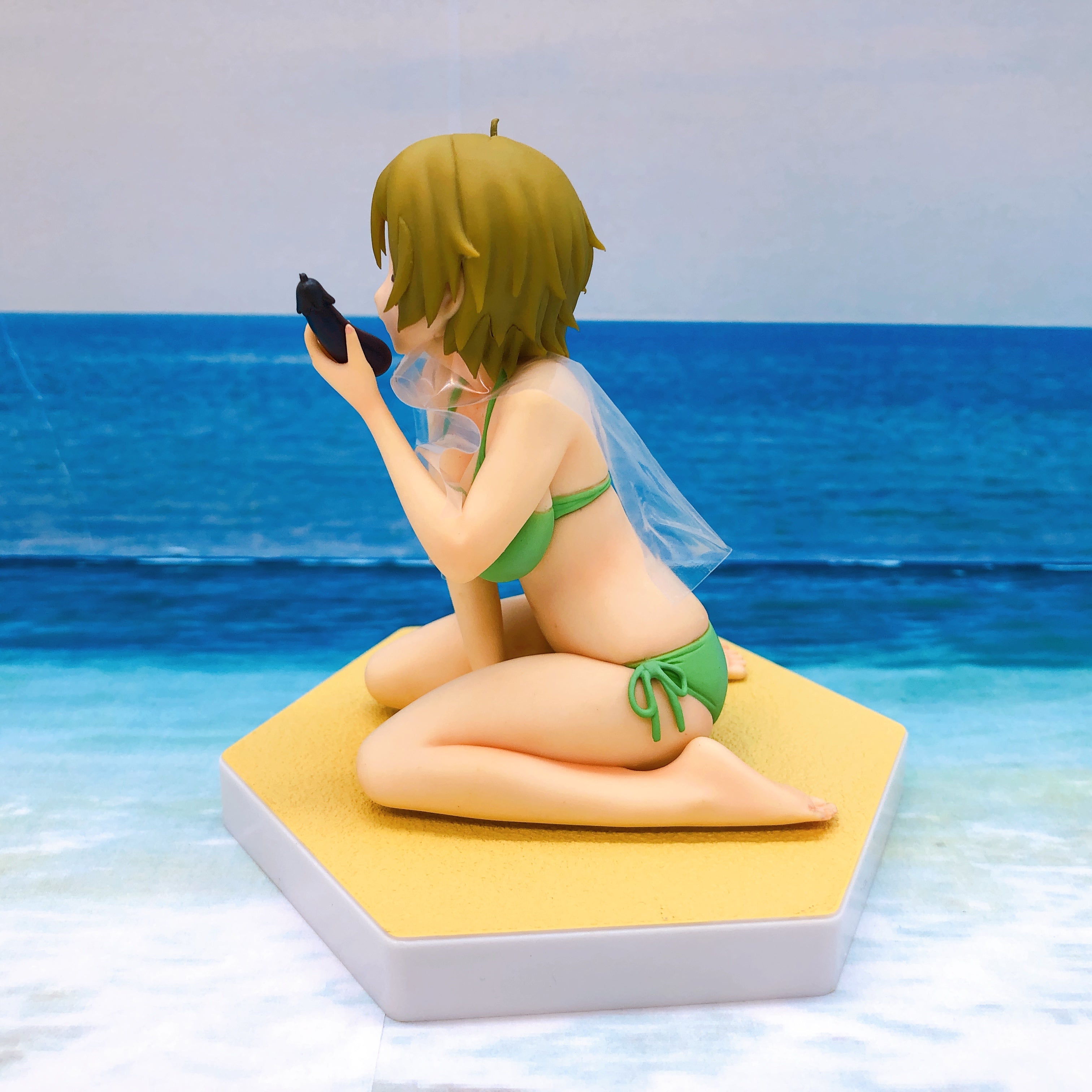 WAVE Beach Queens No-Rin Minori Nakazawa 1/10 Scale Figure 15+ Japan FASTSHIP