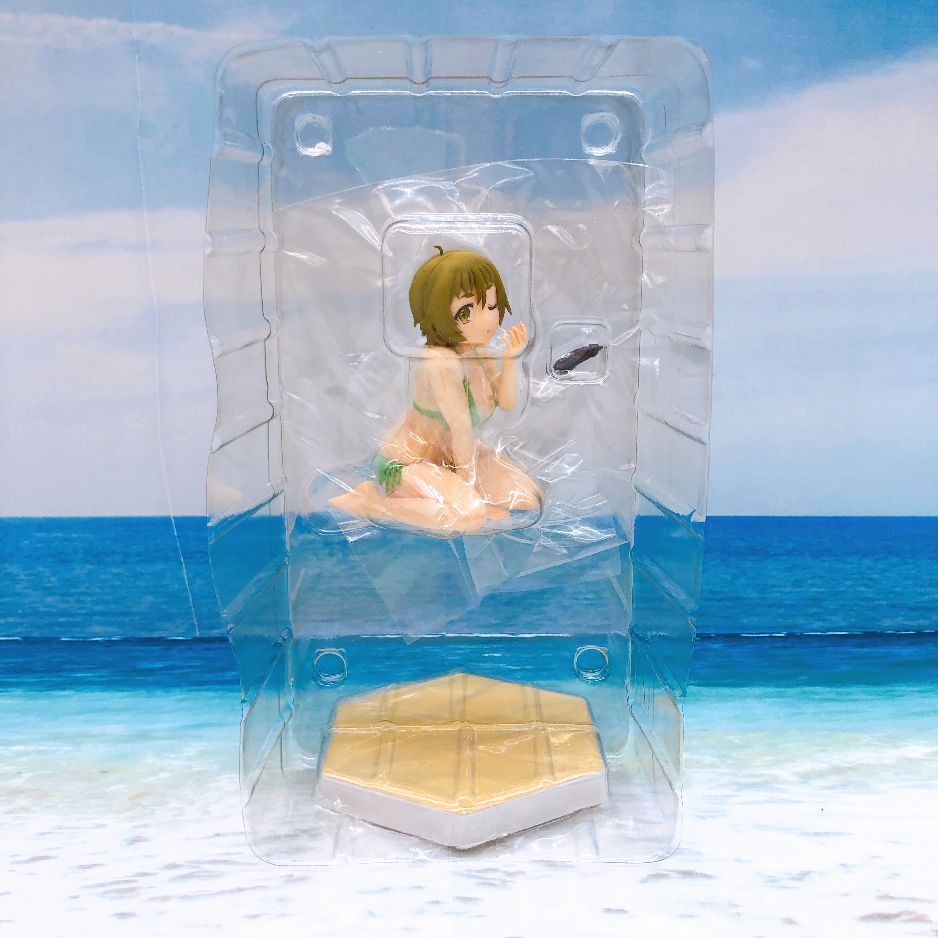 WAVE Beach Queens No-Rin Minori Nakazawa 1/10 Scale Figure 15+ Japan FASTSHIP