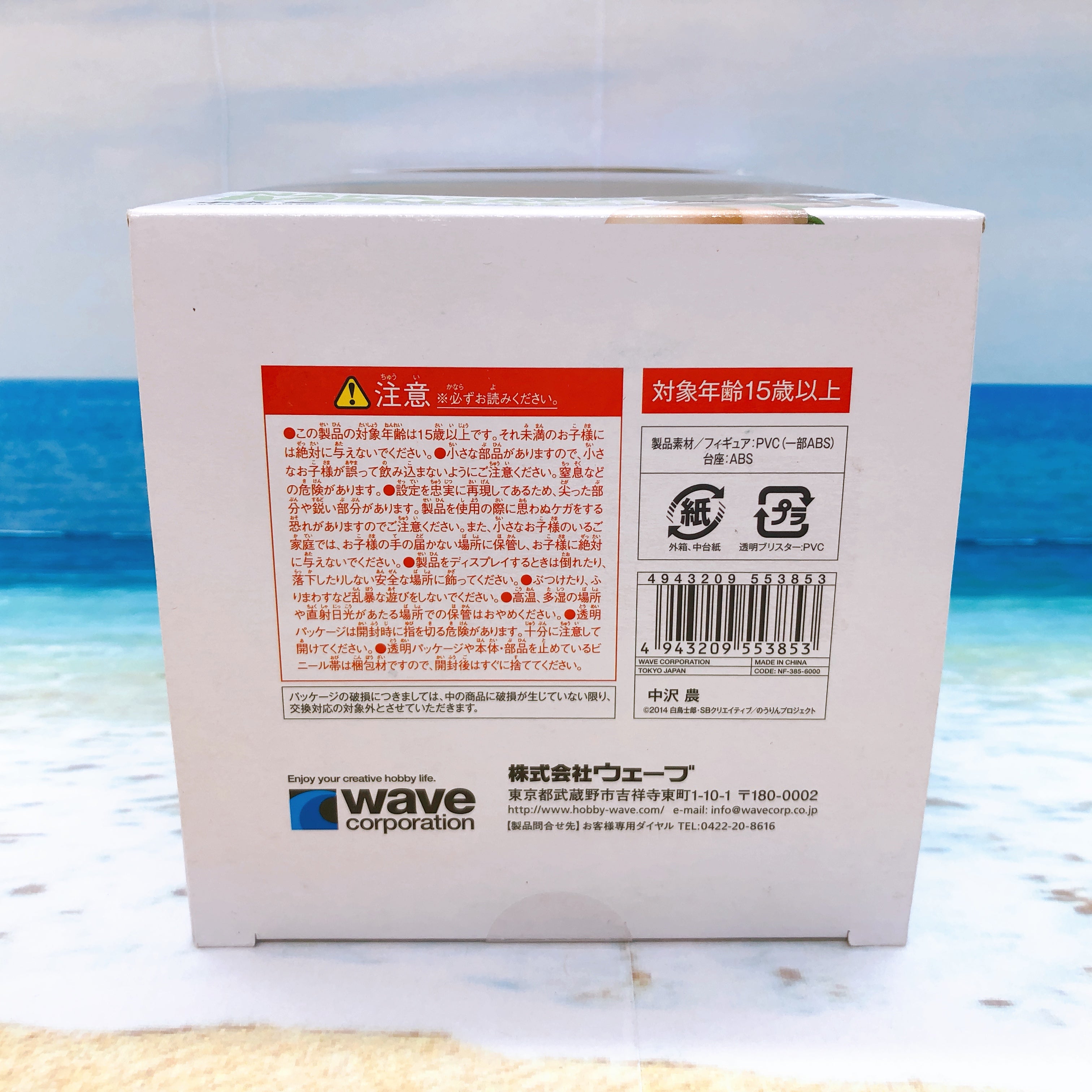 WAVE Beach Queens No-Rin Minori Nakazawa 1/10 Scale Figure 15+ Japan FASTSHIP