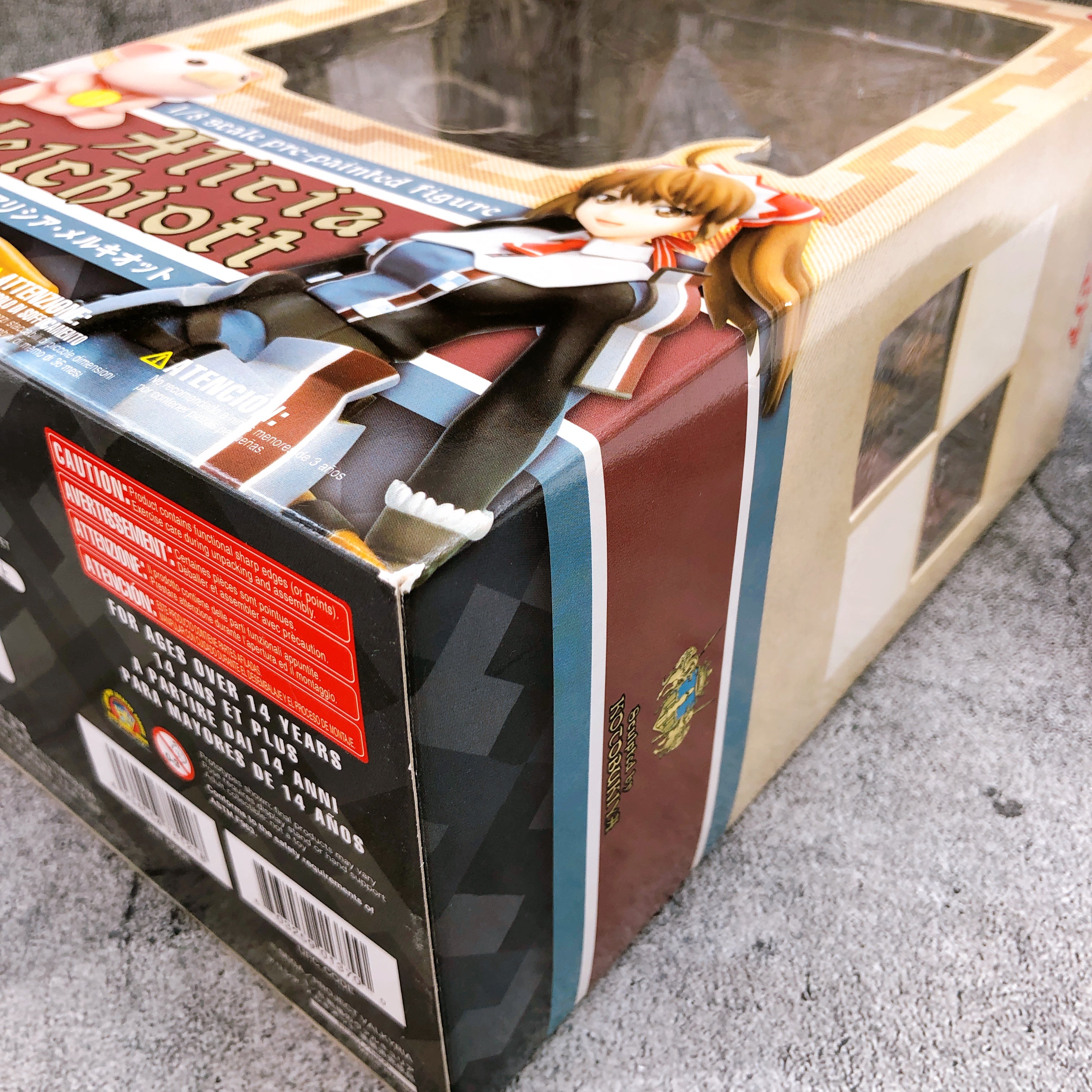 Valkyria Chronicles Alicia Melchiott 1/8 Scale Figure Kotobukiya Sega Japan