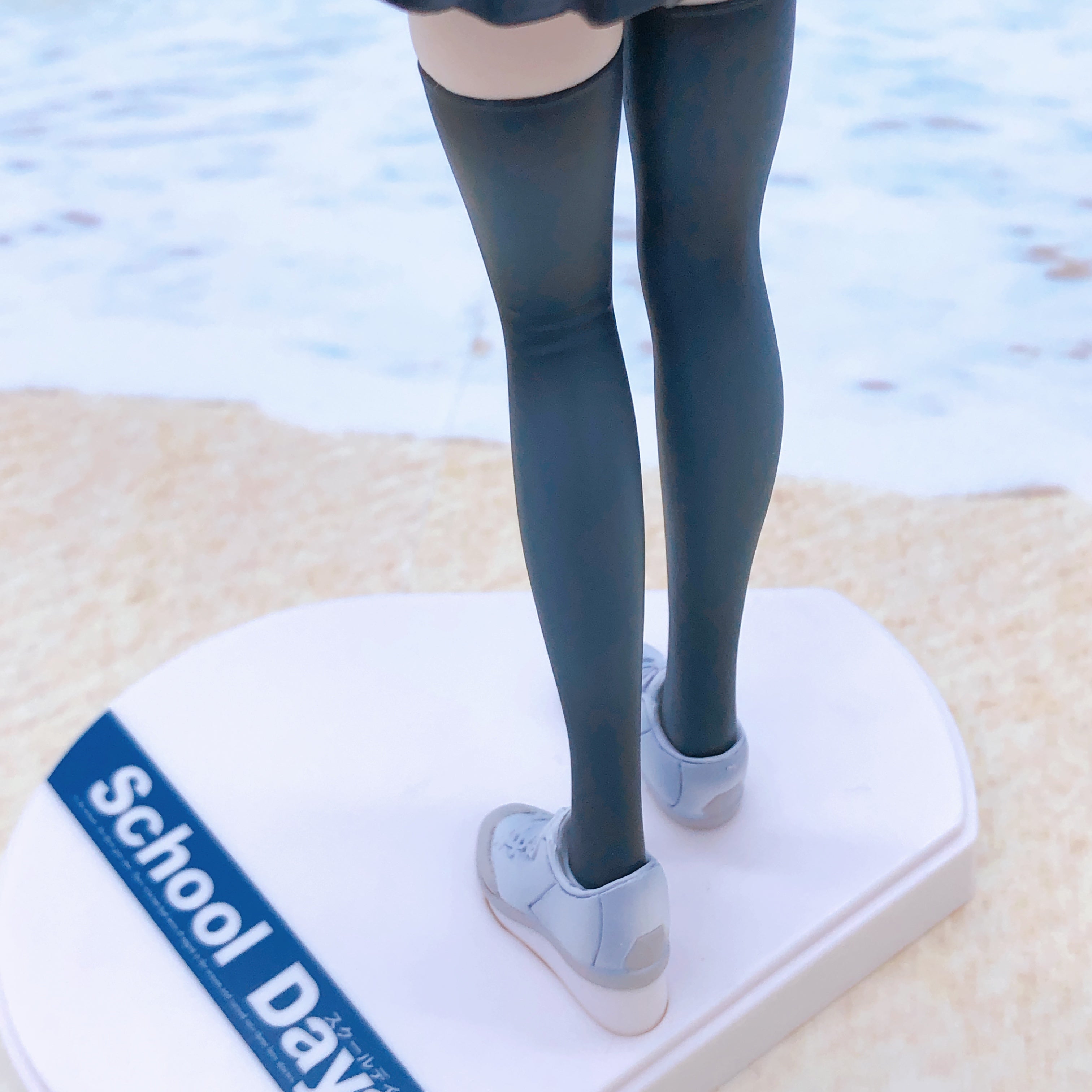 (NO BOX) School Days Sekai Saionji 1/8 Scale Figure Kotobukiya Japan AUTHENTIC