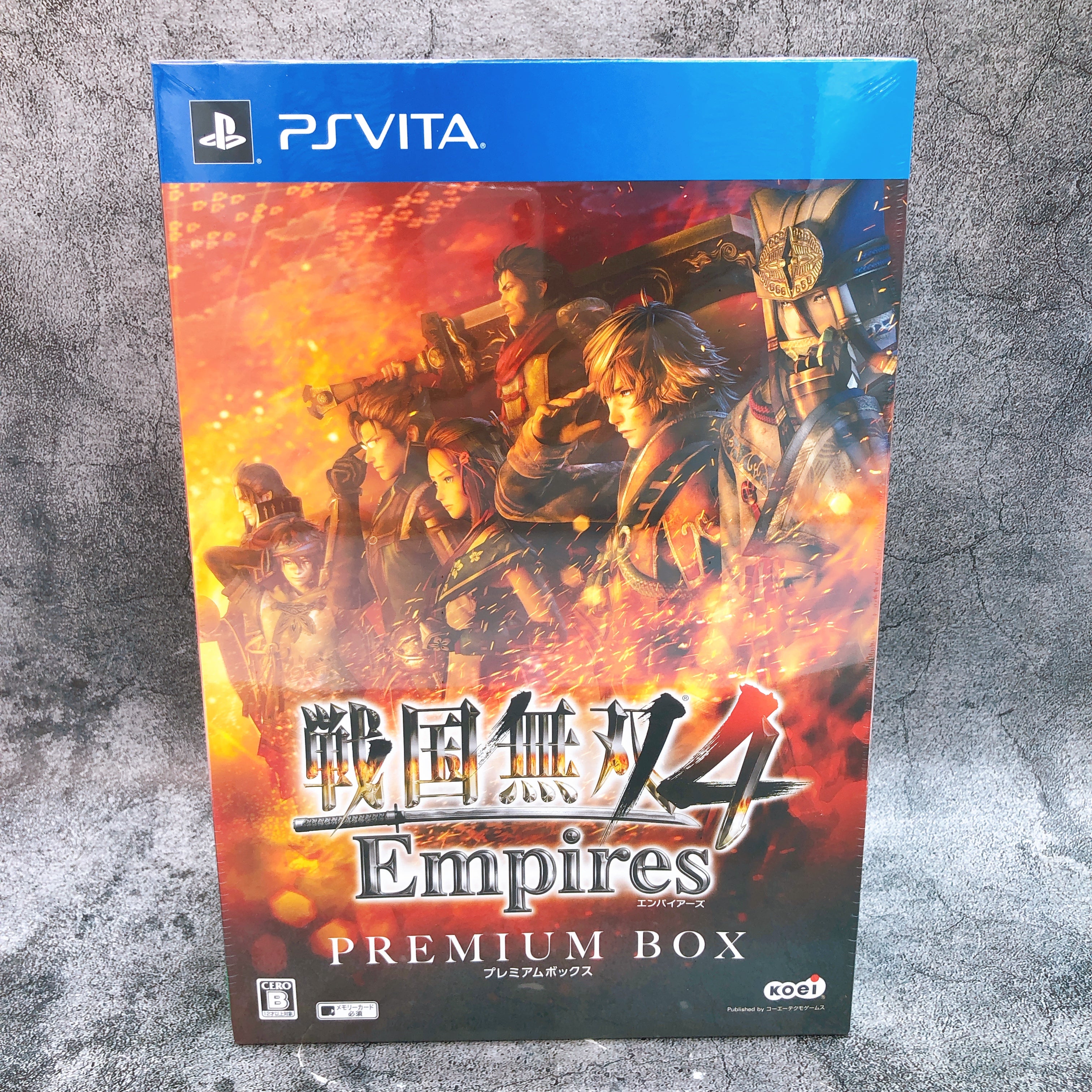 Playstation Vita Samurai Warriors 4 Empires Premium Box PSV Koei Sealed New