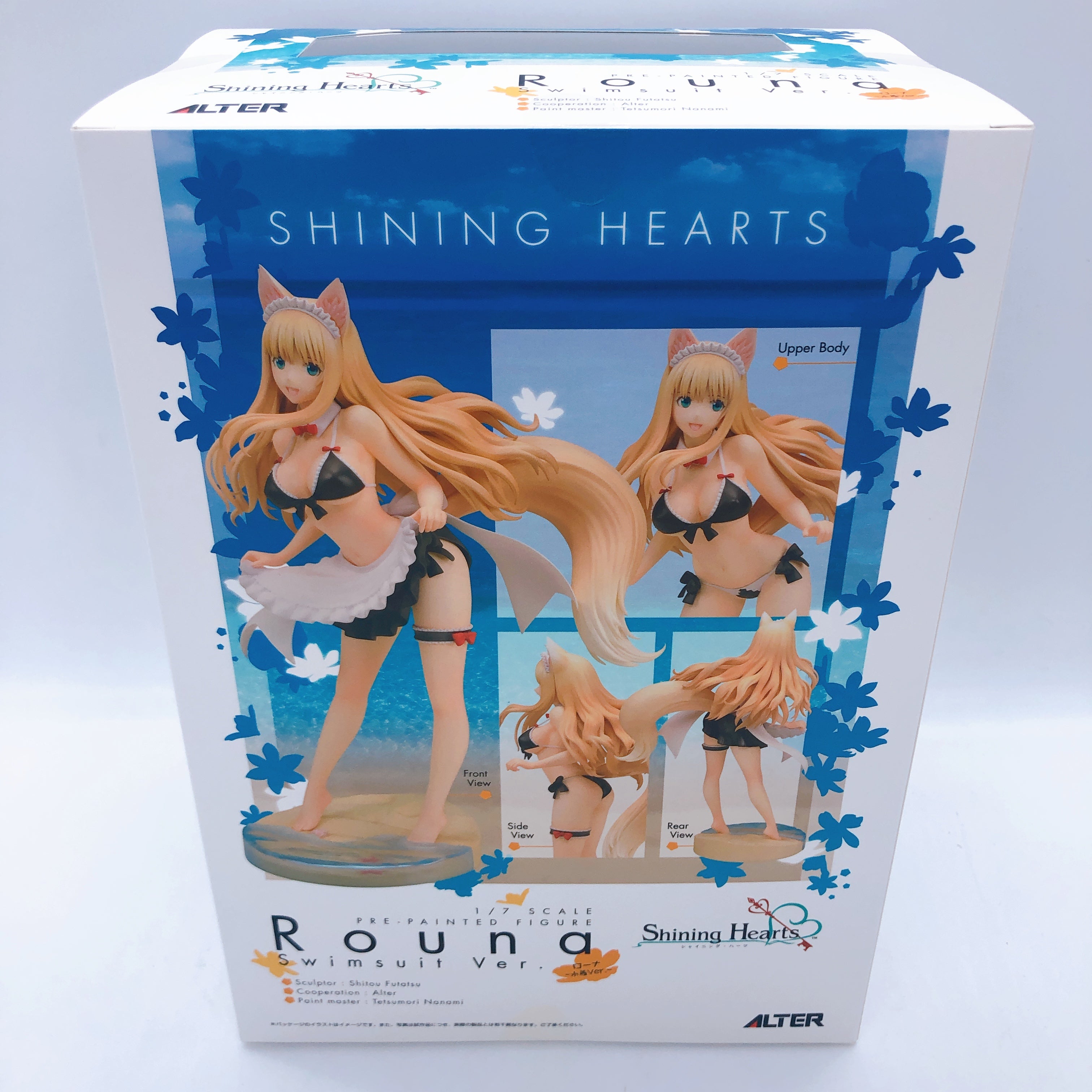 Shining Hearts Rouna 1/7 Figure Swimsuit ver. Japan Sealed NEW