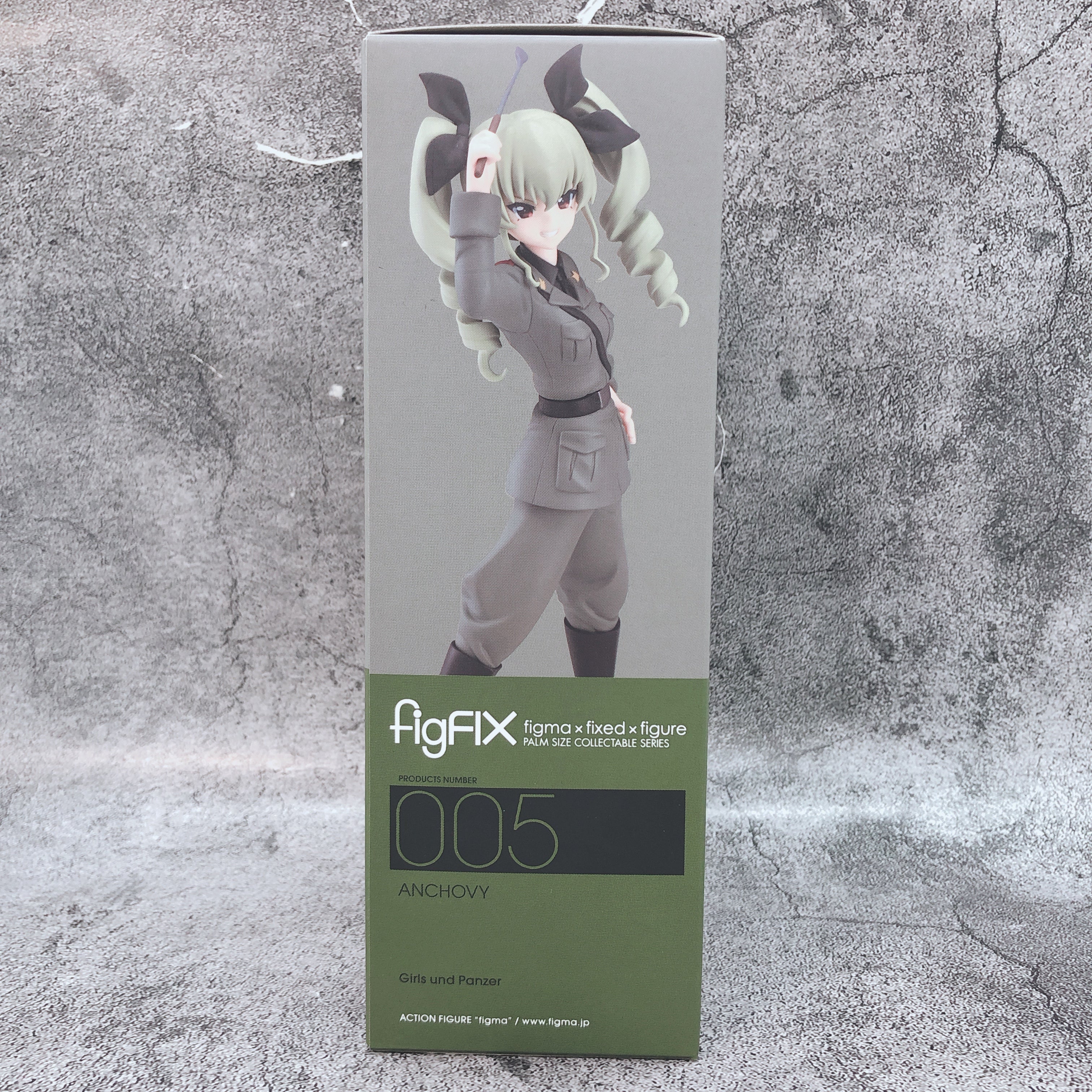 Girls und Panzer Anchovy figFIX-005 Figure Max Factory Japan AUTHENTIC FASTSHIP