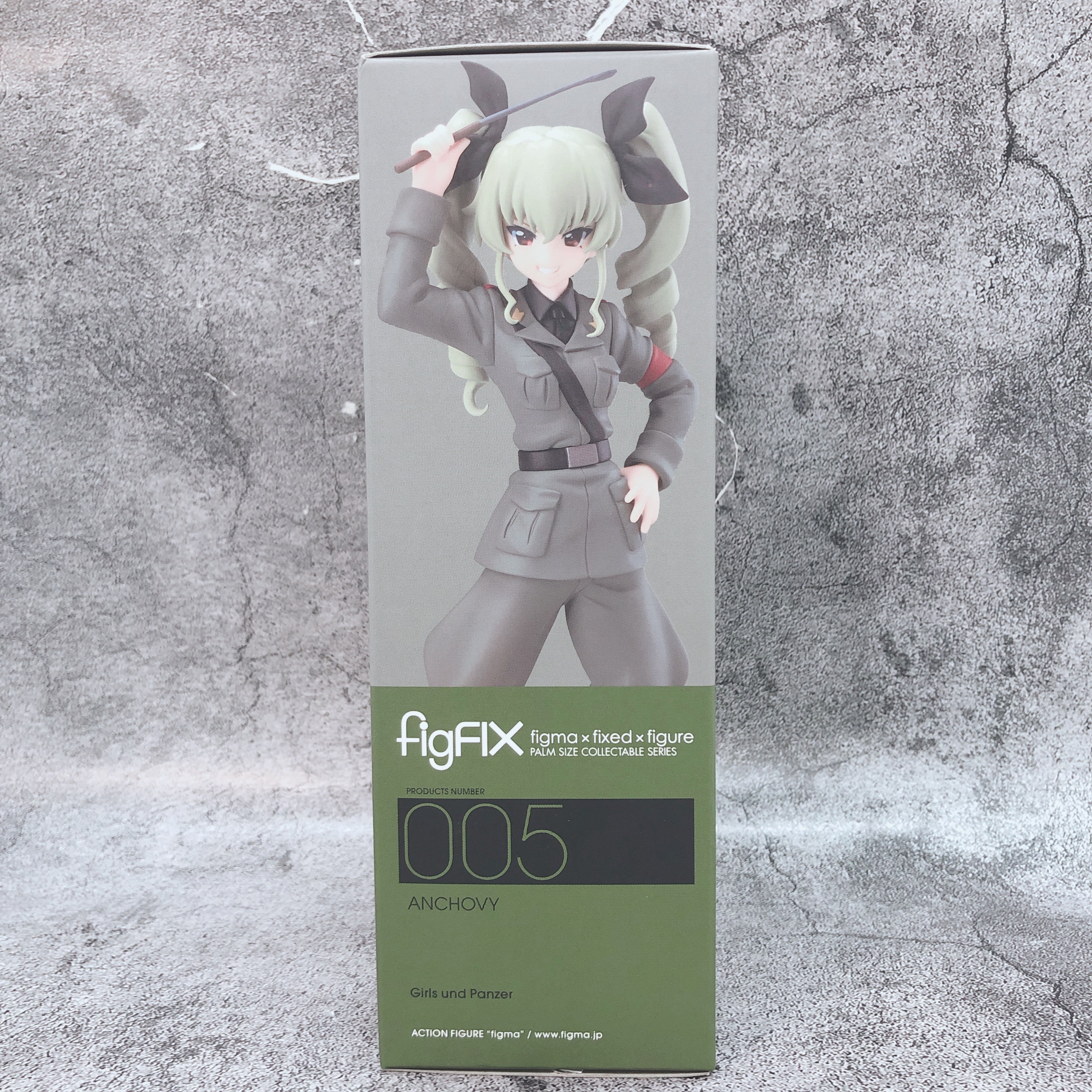 Girls und Panzer Anchovy figFIX-005 Figure Max Factory Japan AUTHENTIC FASTSHIP
