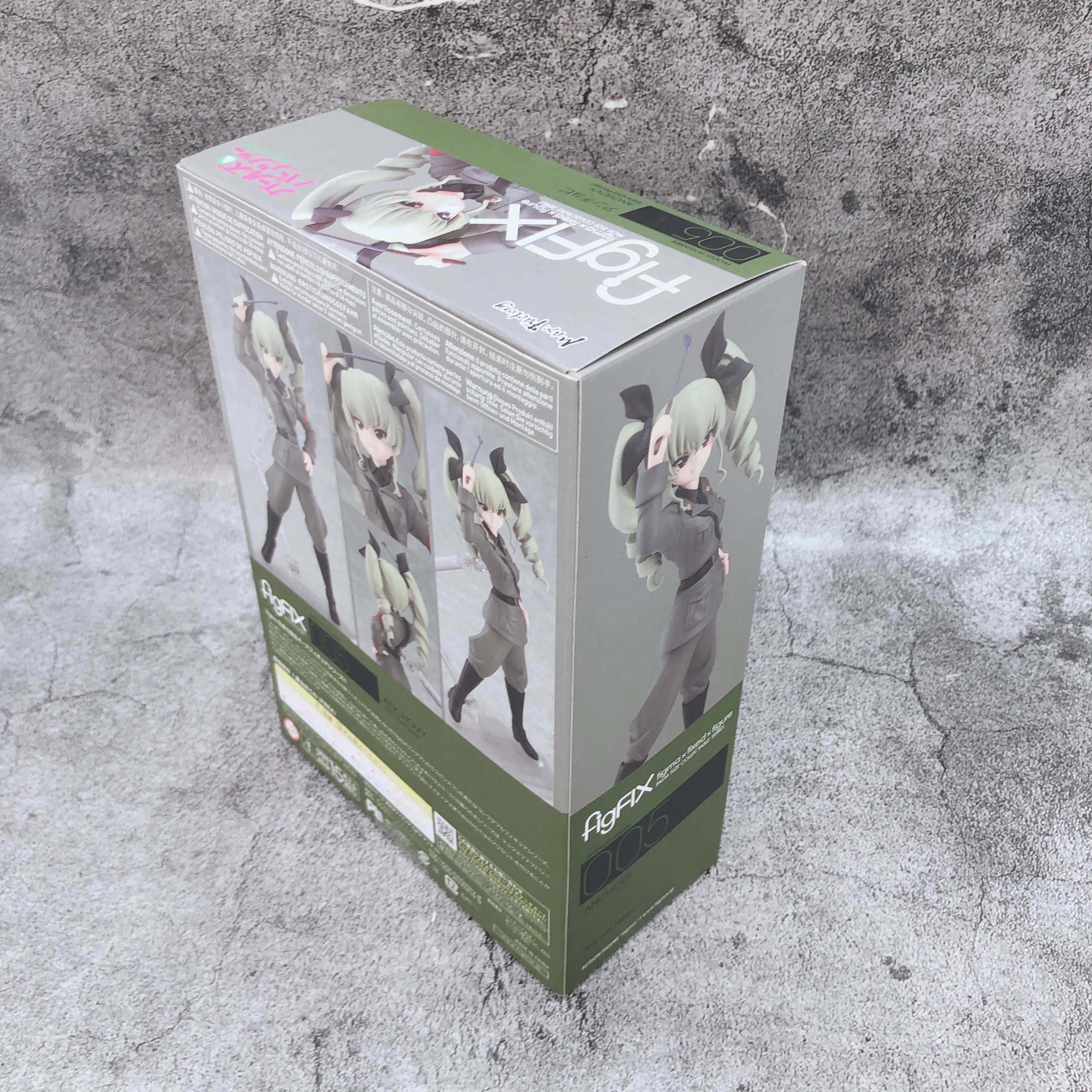 Girls und Panzer Anchovy figFIX-005 Figure Max Factory Japan AUTHENTIC FASTSHIP