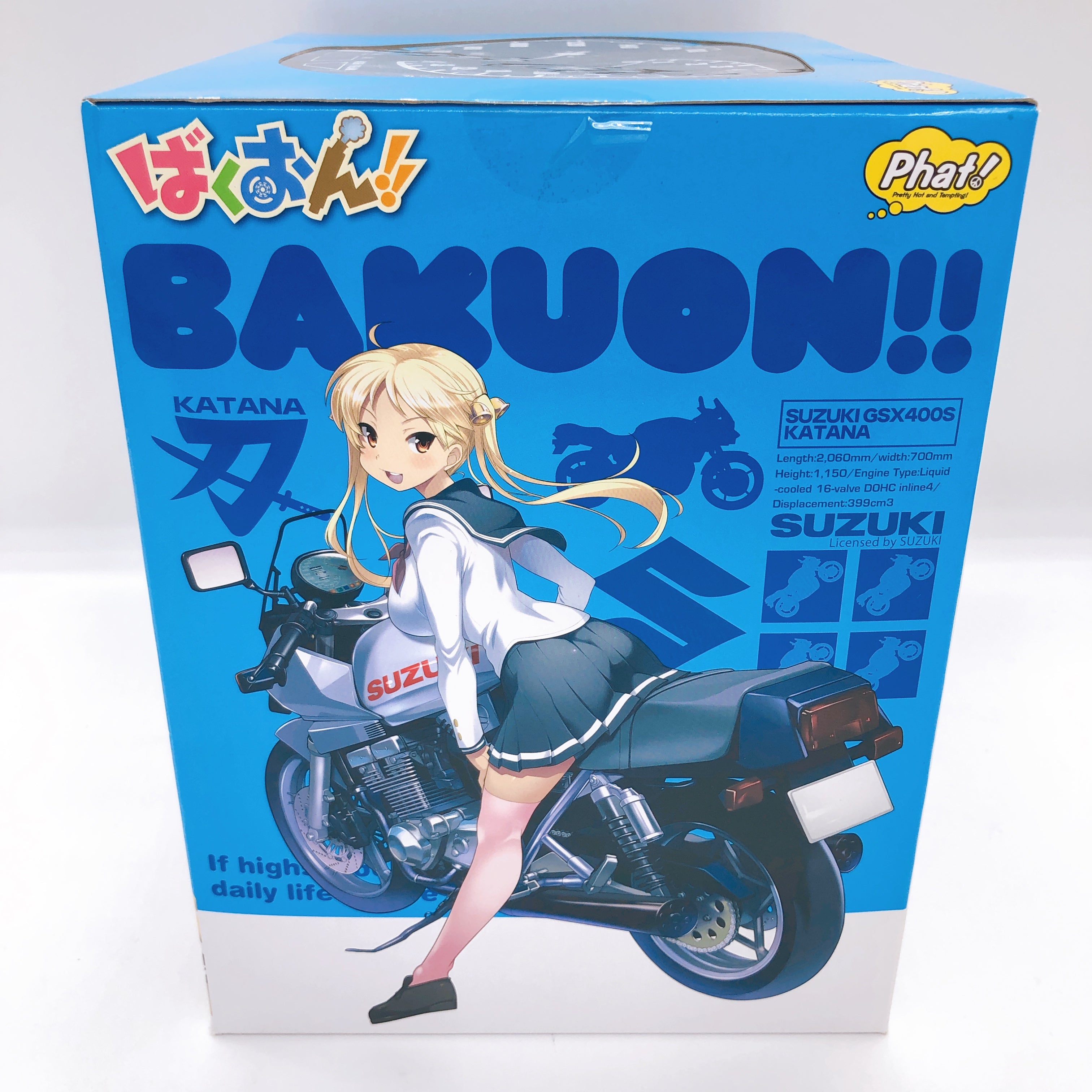 Bakuon Rin Suzonoki GSX400S Katana 1/10 Scale PVC Figure Phat! Company Japan NEW
